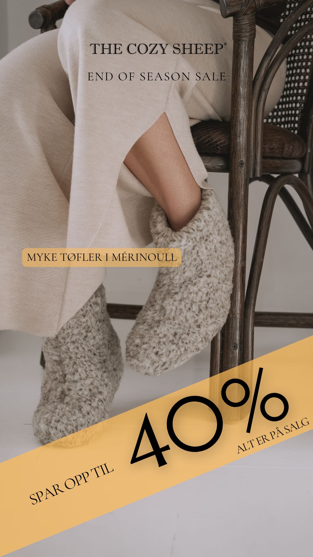 The Cozy Sheep Facebook ad