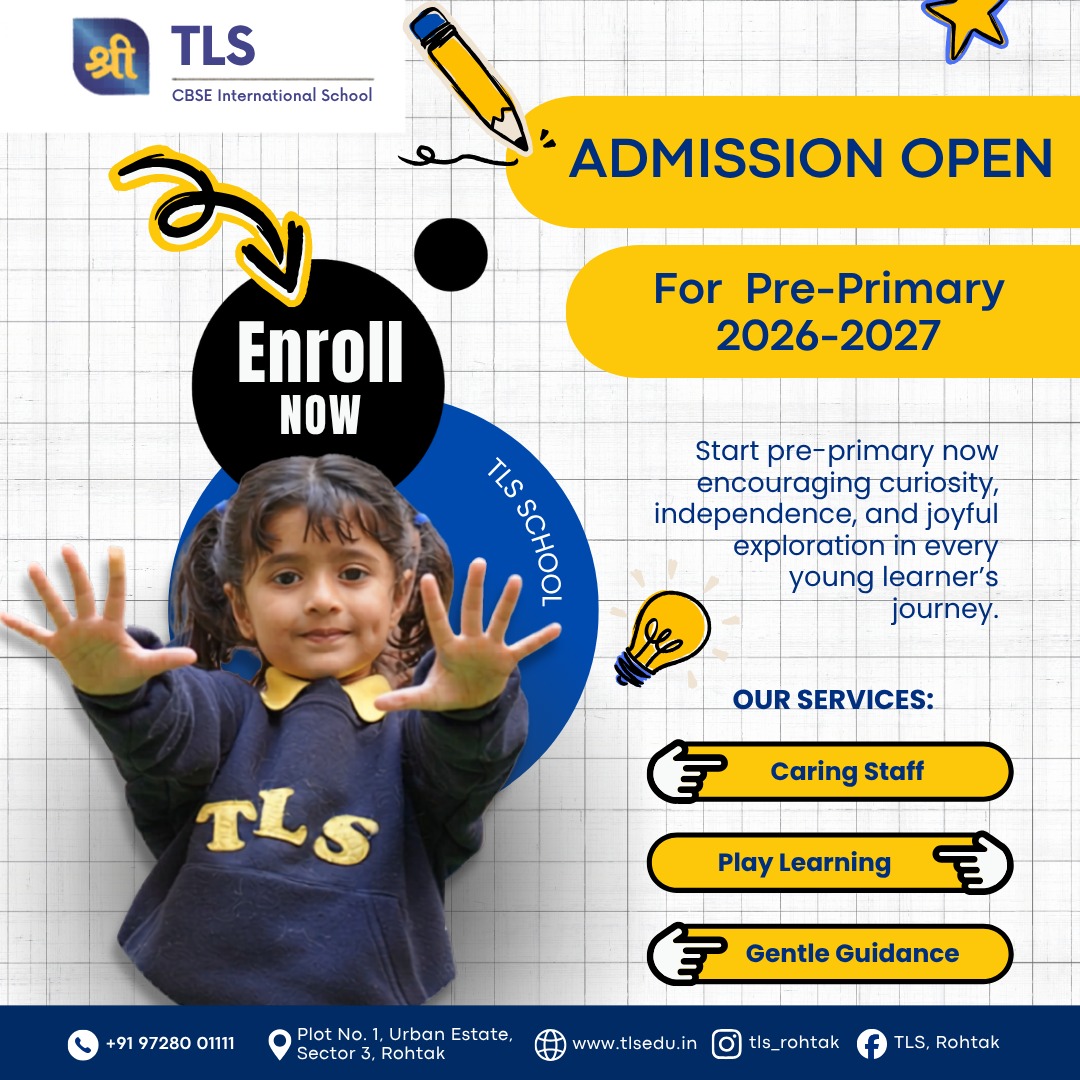 TLS School, Rohtak Facebook ad