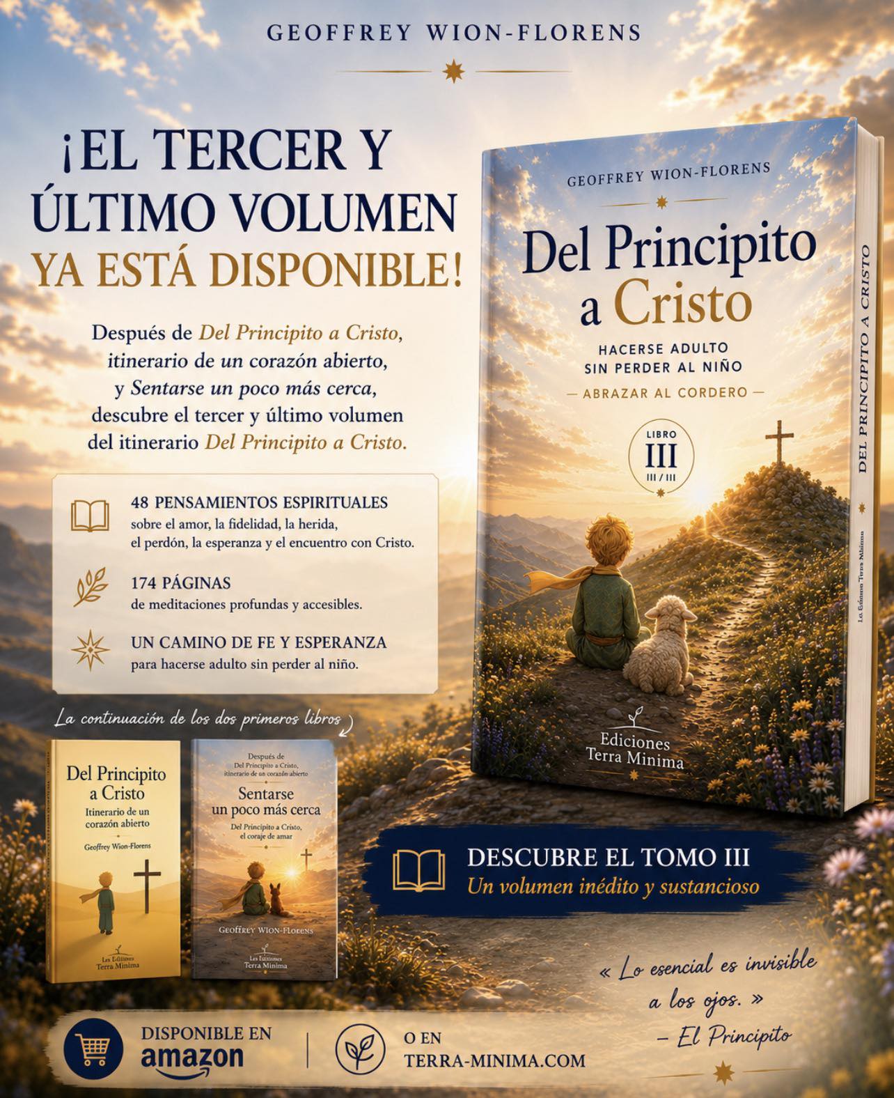 Ce que dit le désert Facebook ad: Del Principito a Cristo: Hacerse adulto sin perder al niño