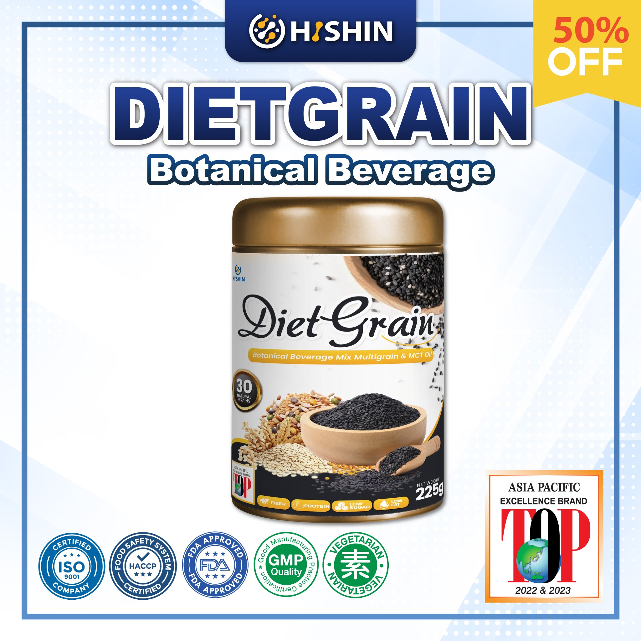 DietGrain - 黑食瘦身 Facebook ad
