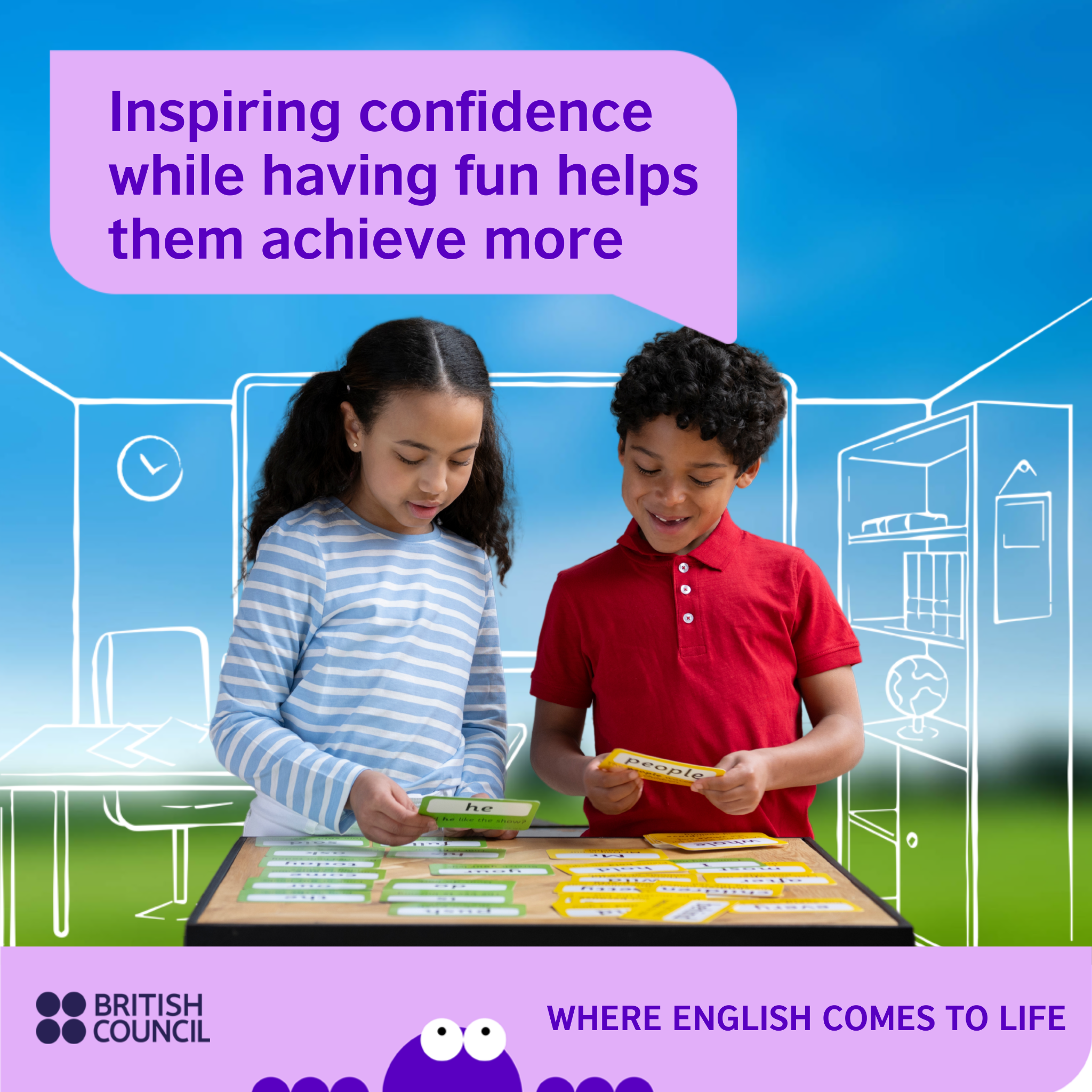 British Council India Facebook ad