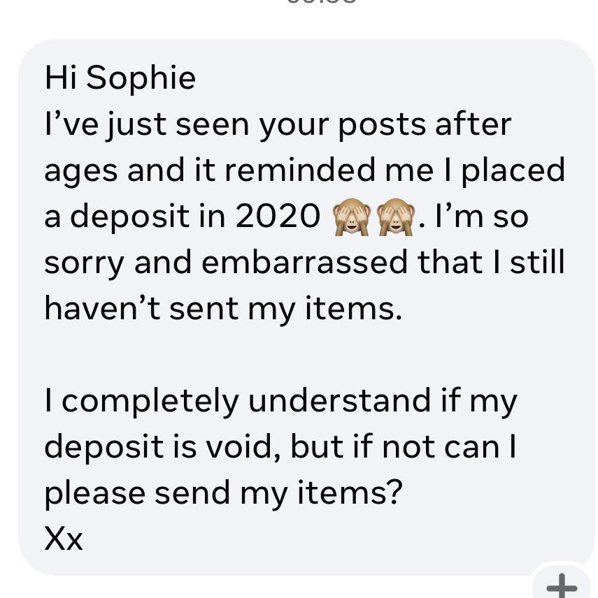 Made With Love, by Sophie - Lovingly made Keepsake Blankets Facebook ad