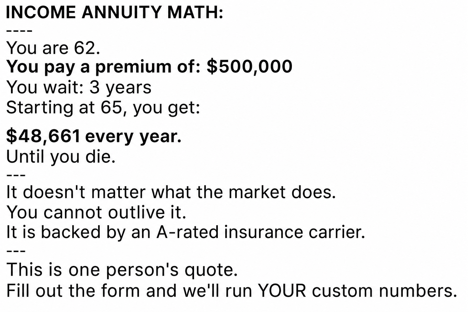 Prairie Guardian Life & Annuity Facebook ad from Jun 17, 2026