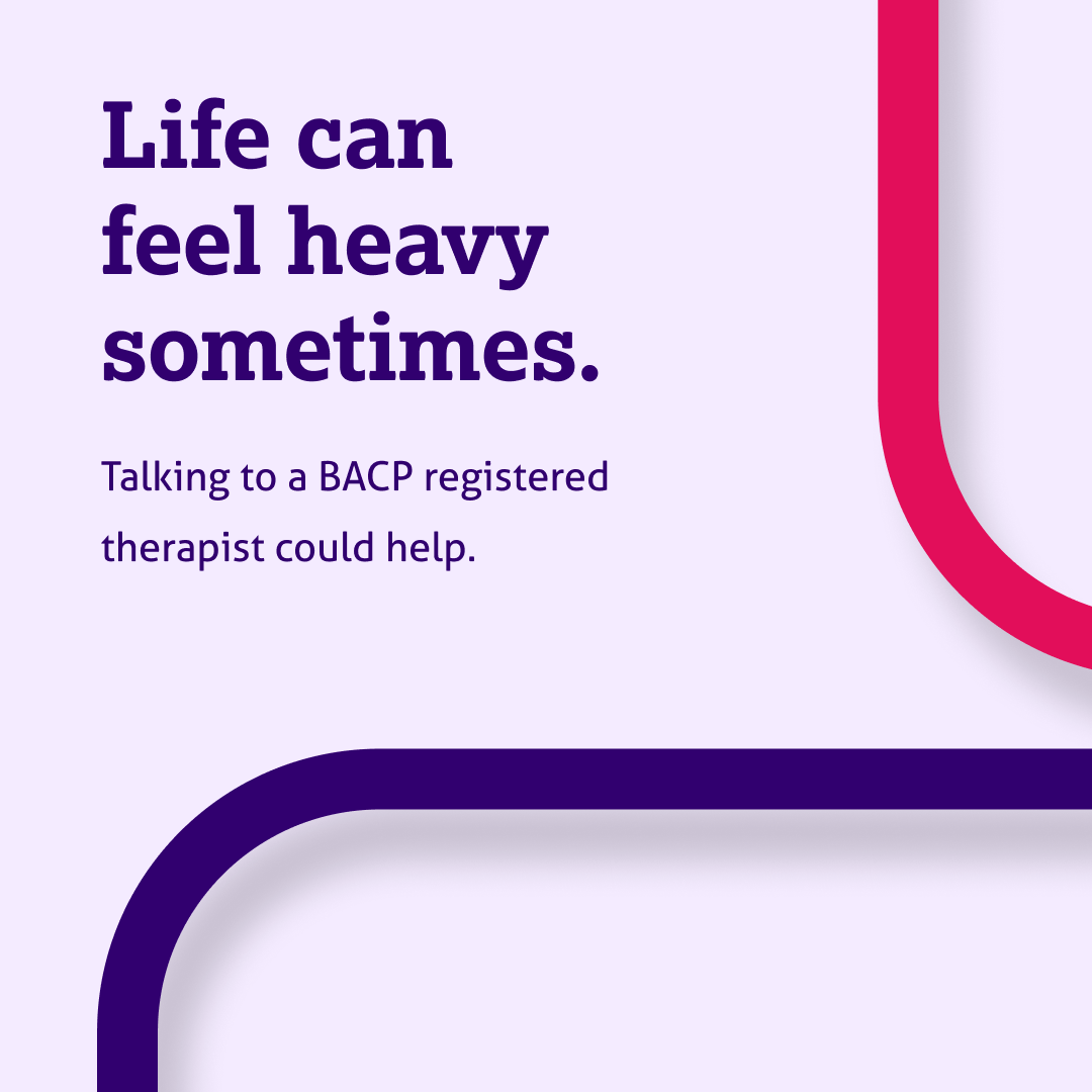 British Association for Counselling and Psychotherapy Facebook ad