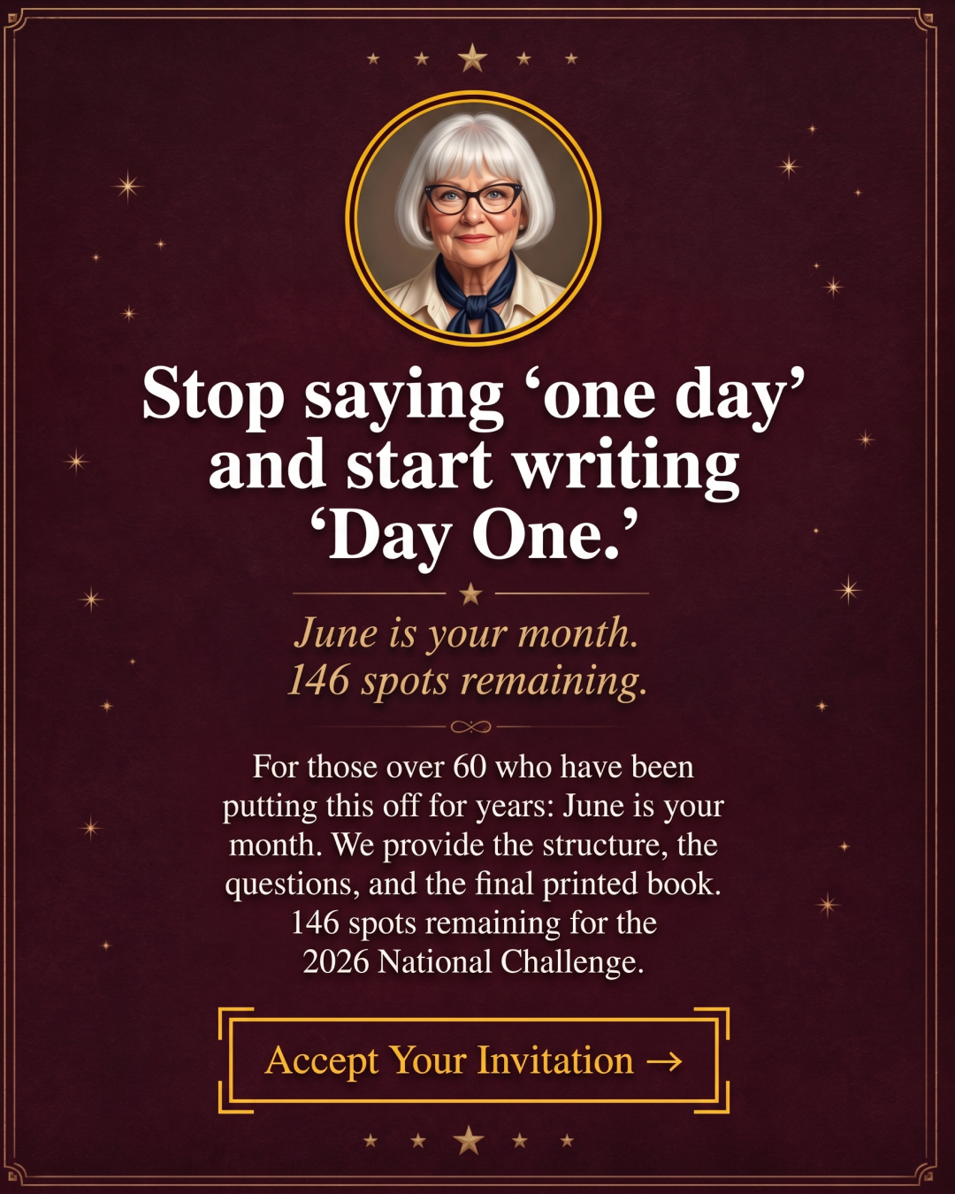 Memowrite Facebook ad