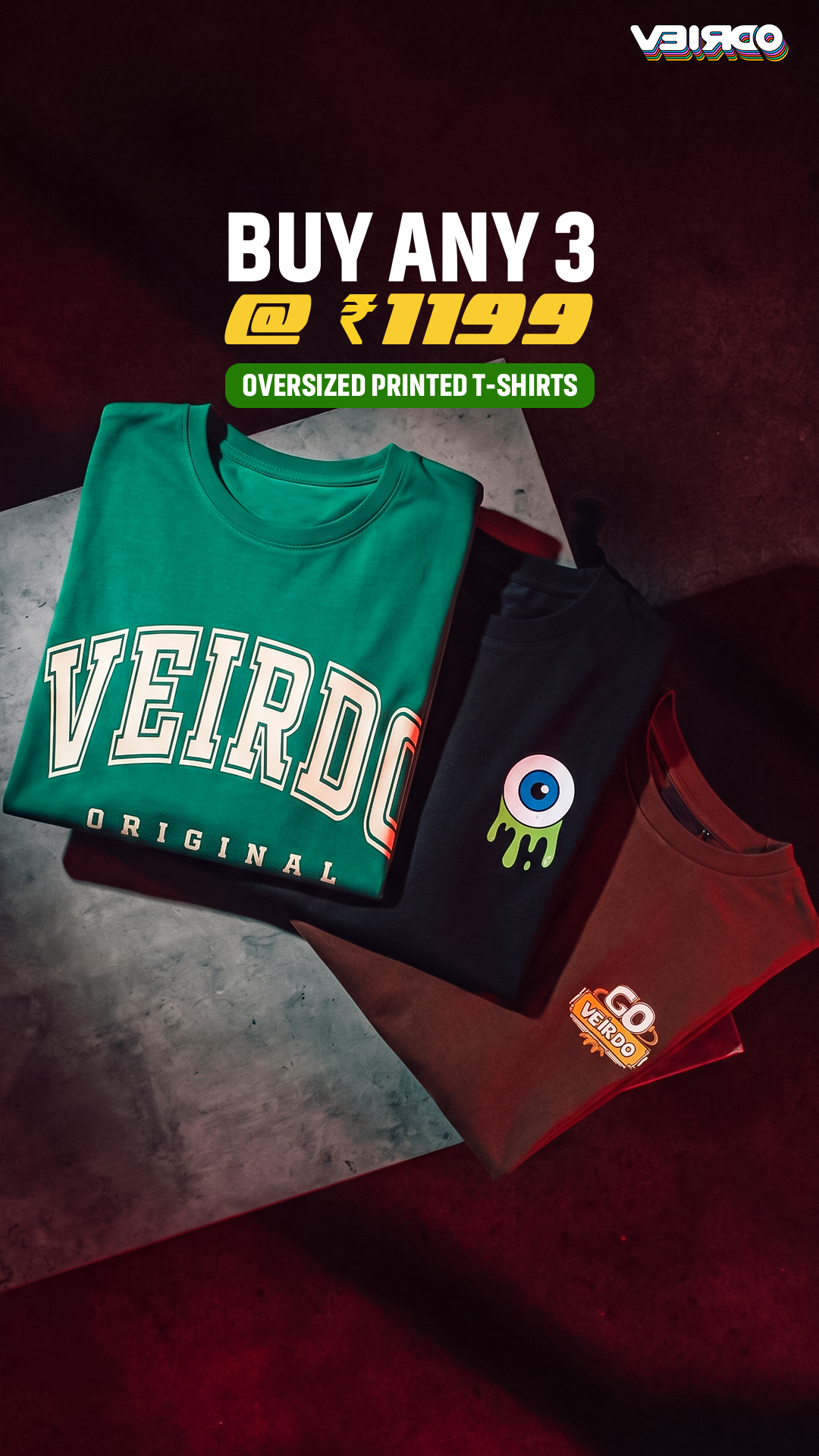 Veirdo.in Facebook ad