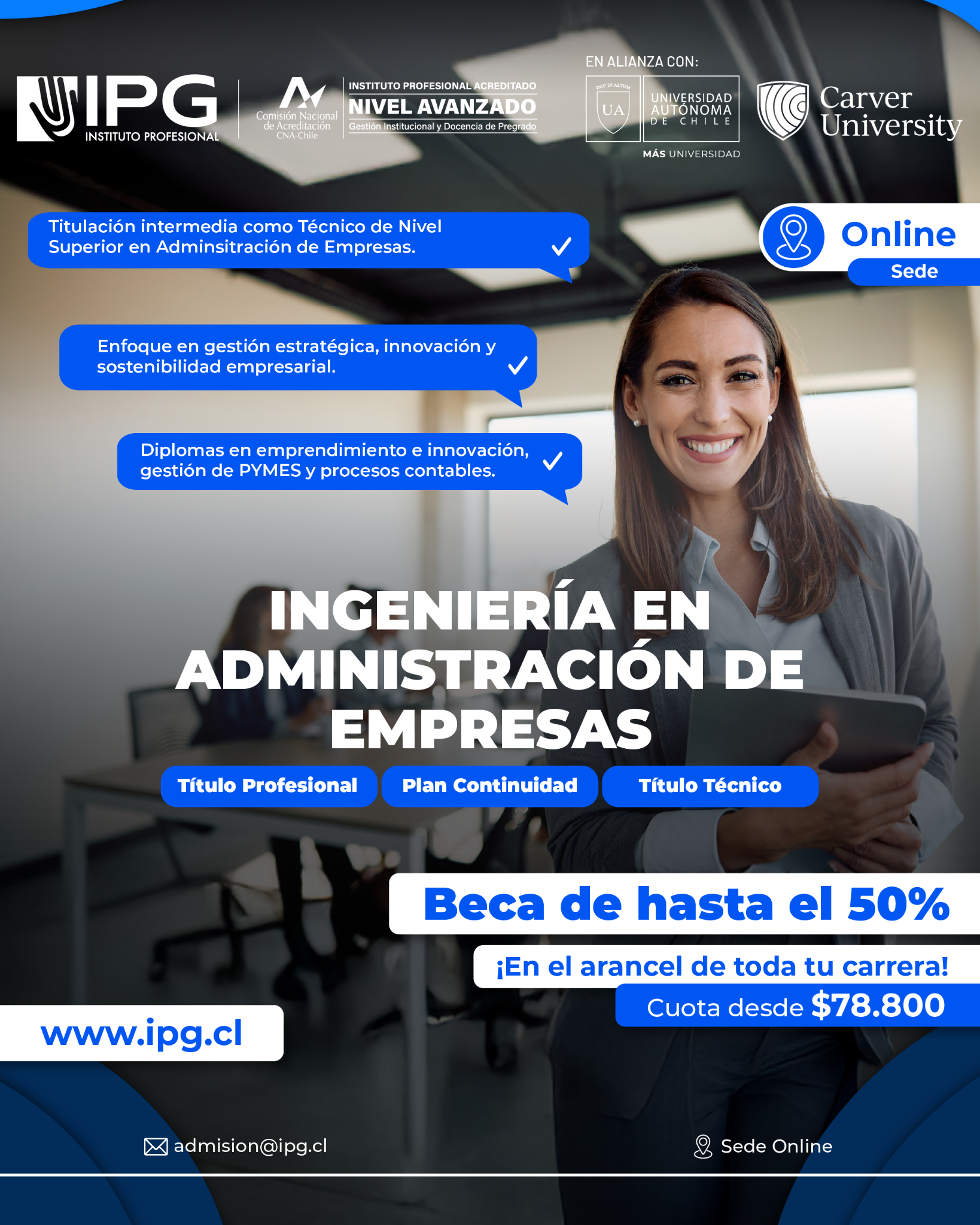 Instituto IPG Facebook ad