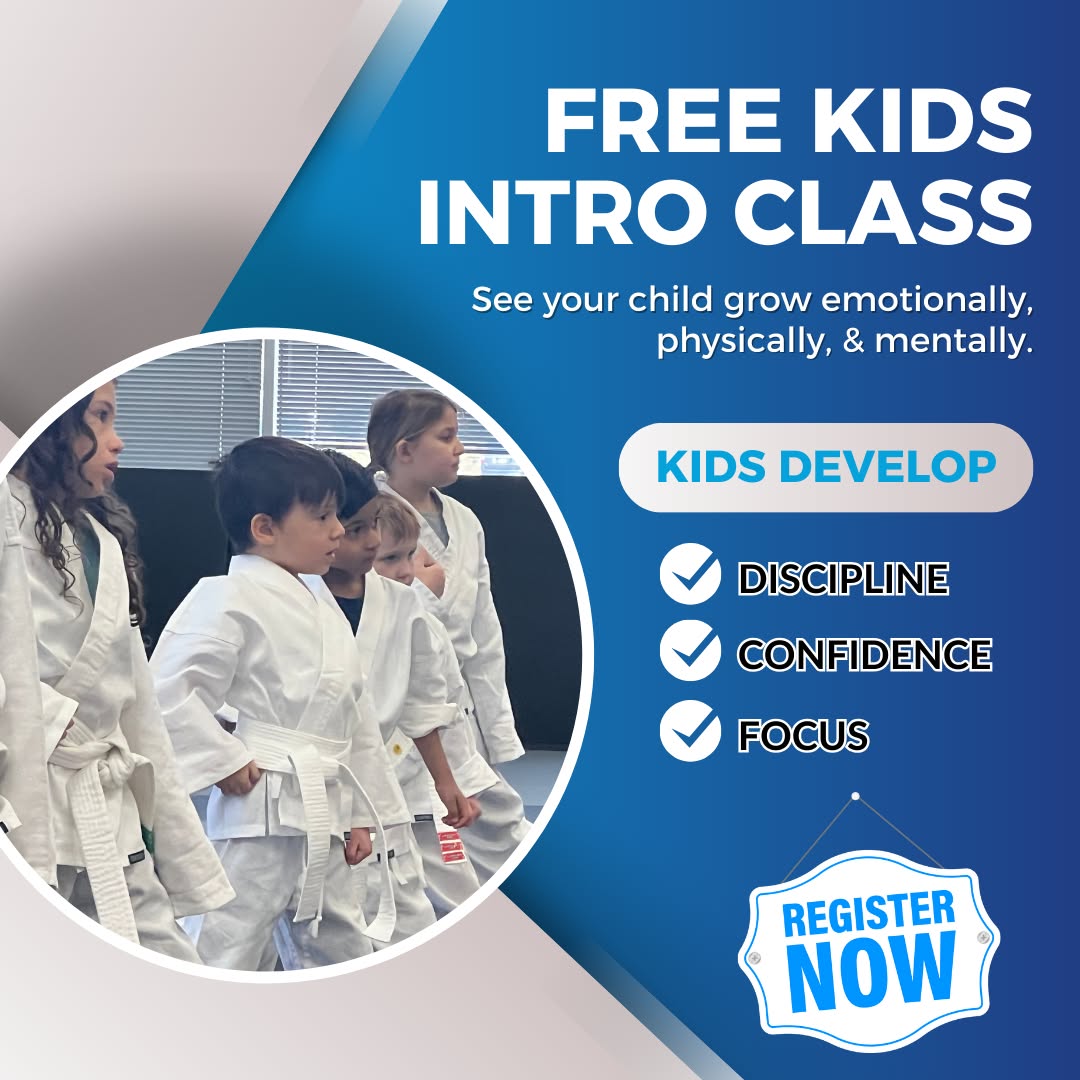 Darfight Facebook ad: Want a FREE Kids Martial Arts Trial Class Pass?