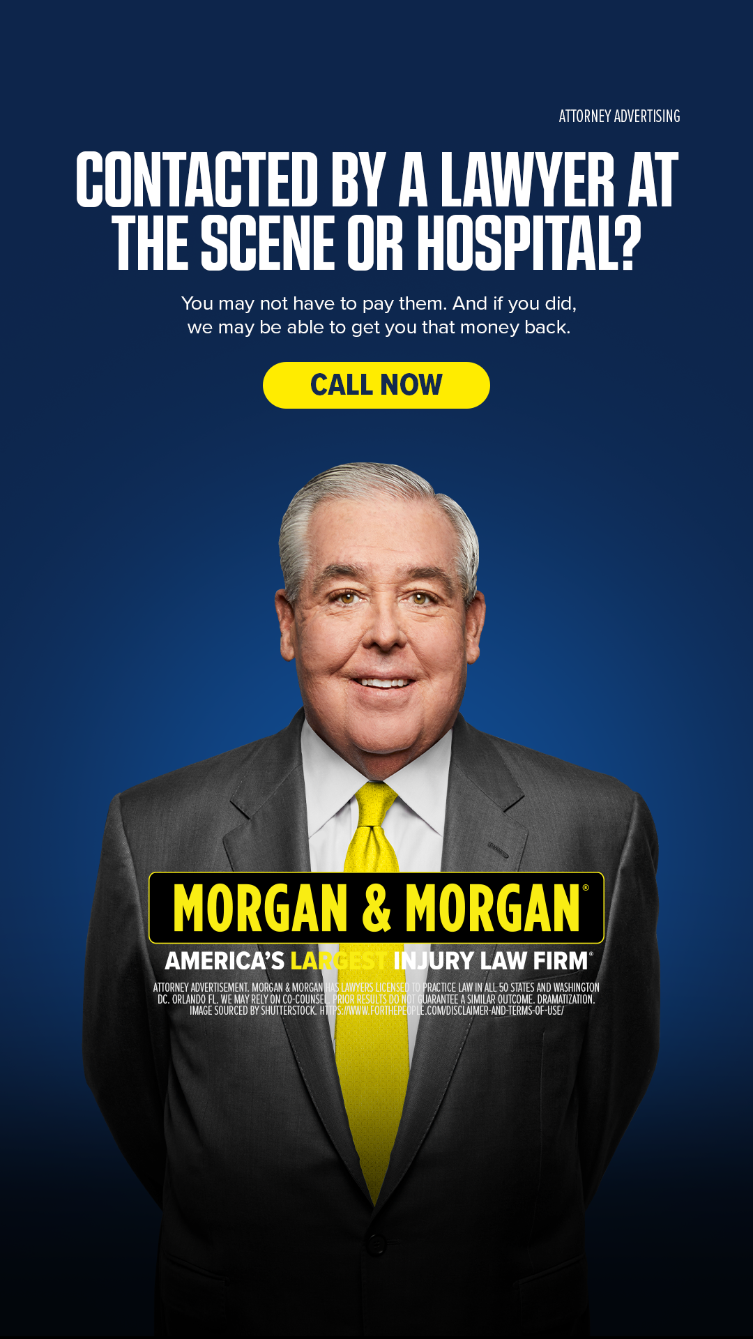 Morgan & Morgan Facebook ad