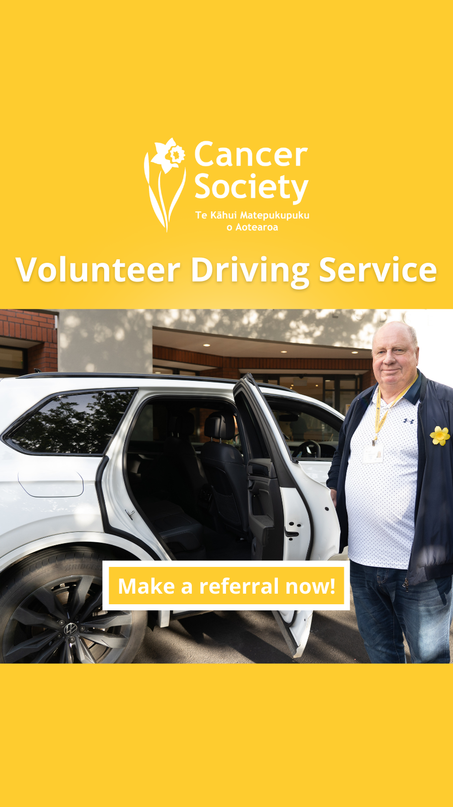 Cancer Society Auckland Northland Facebook ad