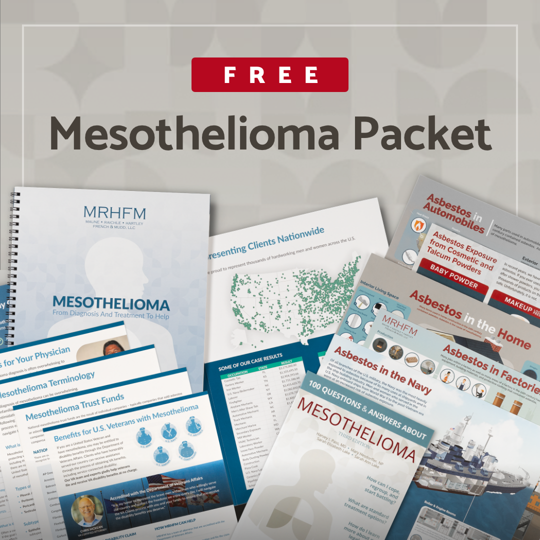 Mesothelioma Book Facebook ad