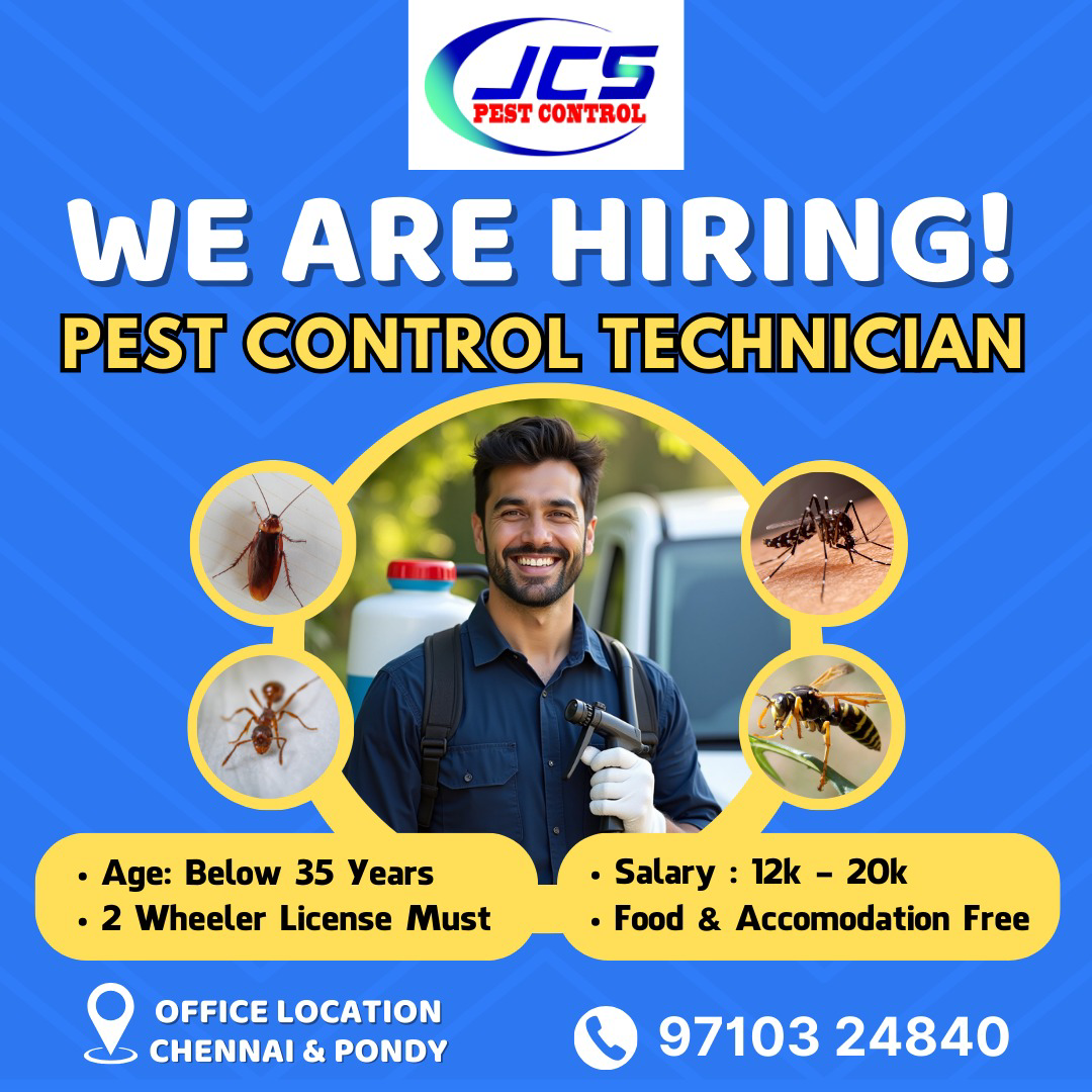 Jcs Pest Control Services Facebook ad: Chat on Messenger