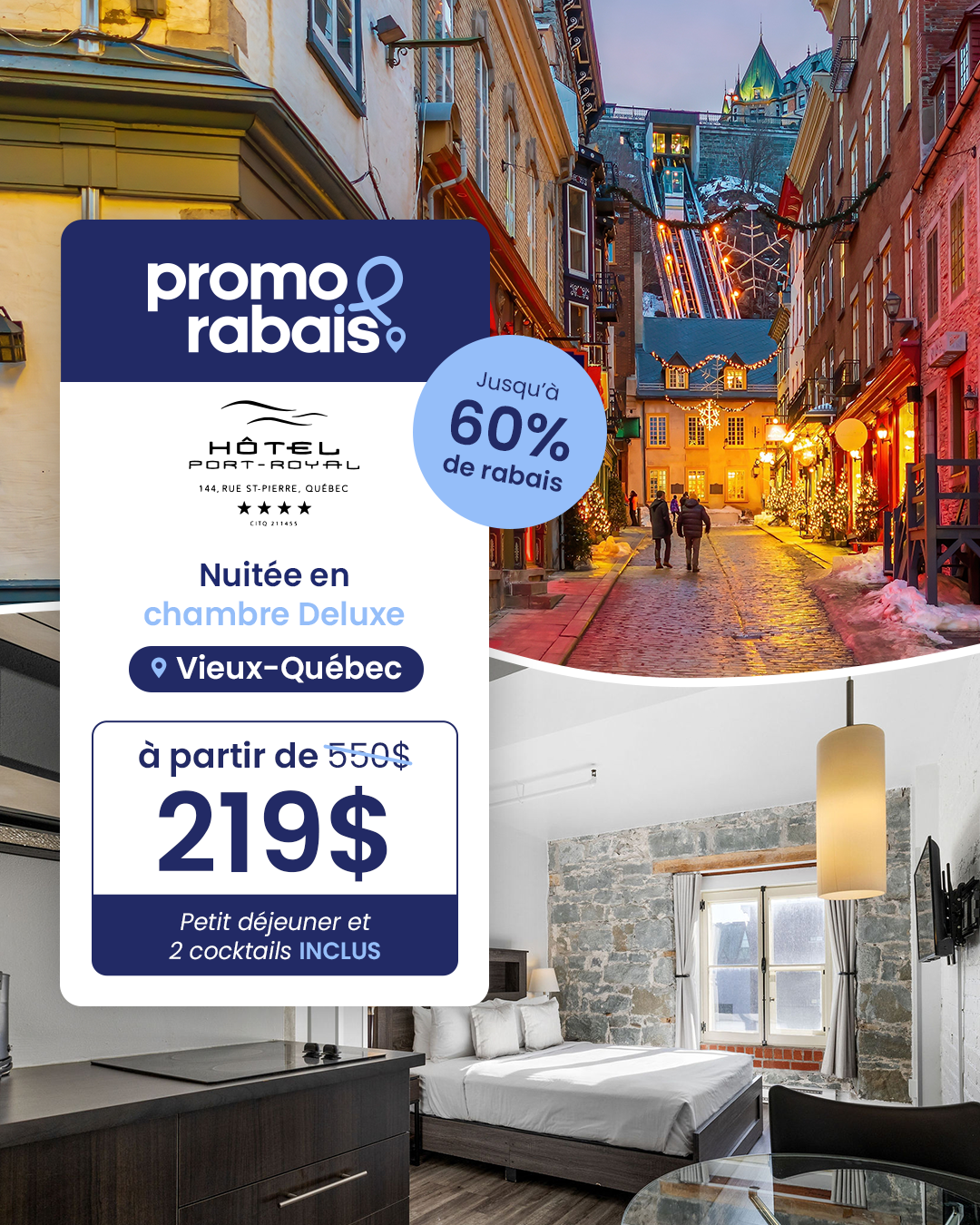 Promo Rabais Facebook ad