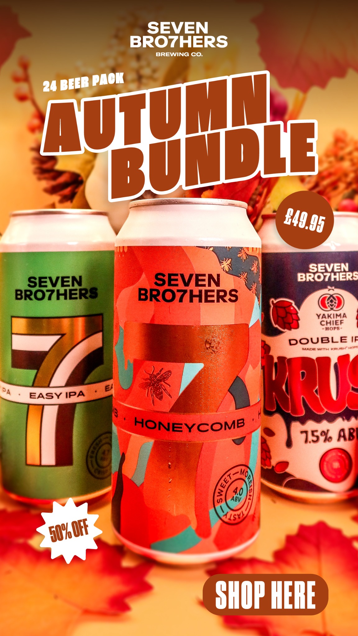 SEVEN BRO7HERS BREWERY Facebook ad