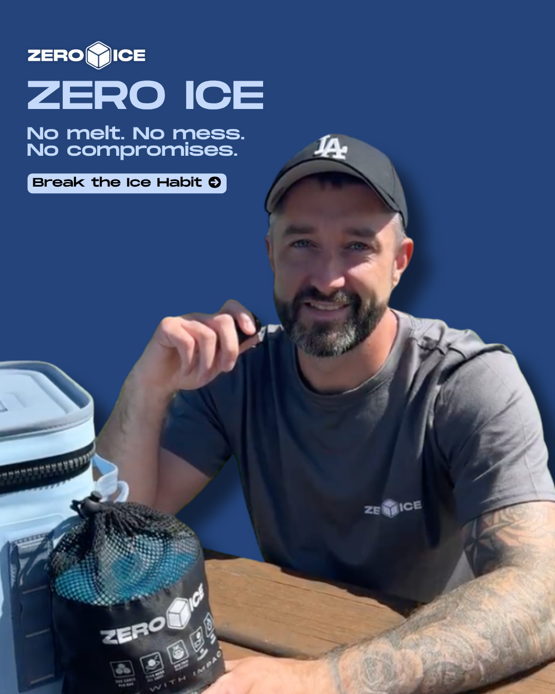 ZERO ICE Facebook ad
