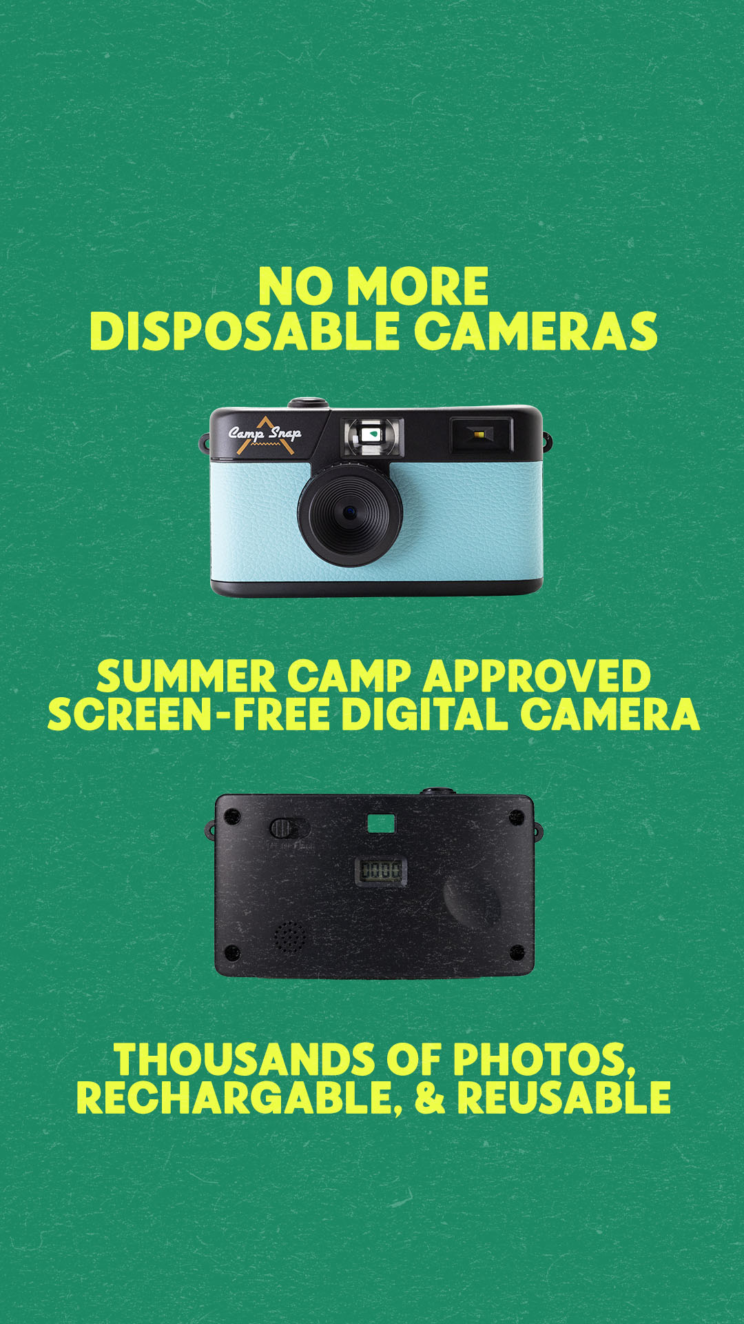 Camp Snap Camera Facebook ad
