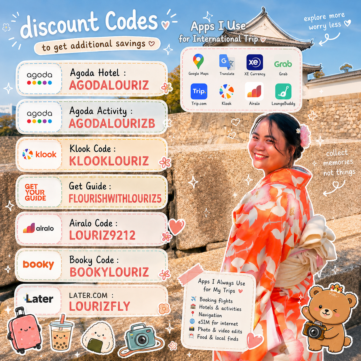 Louriz Broniola Facebook ad: Agoda Hotel Code: 𝗔𝗚𝗢𝗗𝗔𝗟𝗢𝗨𝗥𝗜𝗭