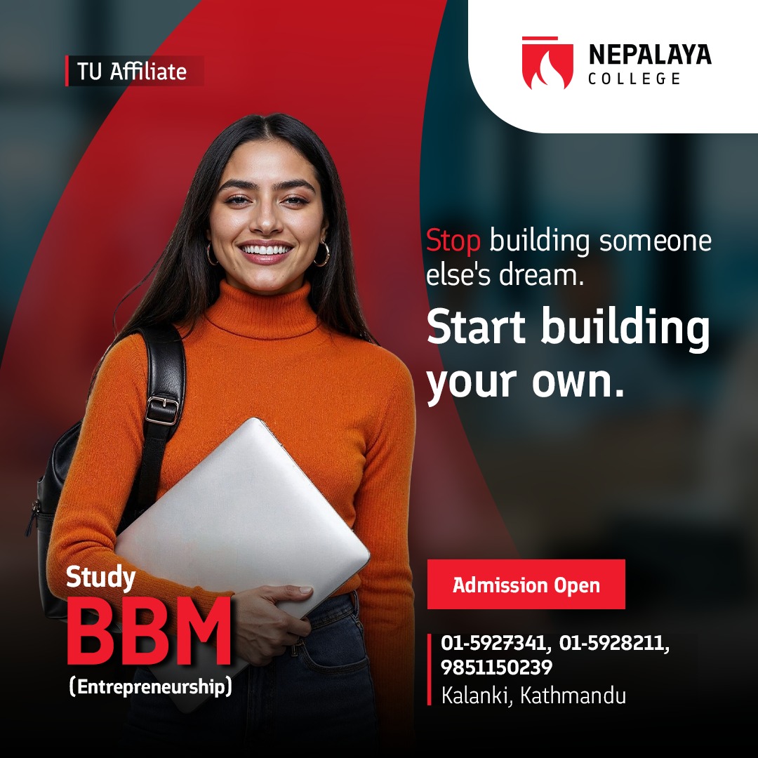 Nepalaya College Facebook ad