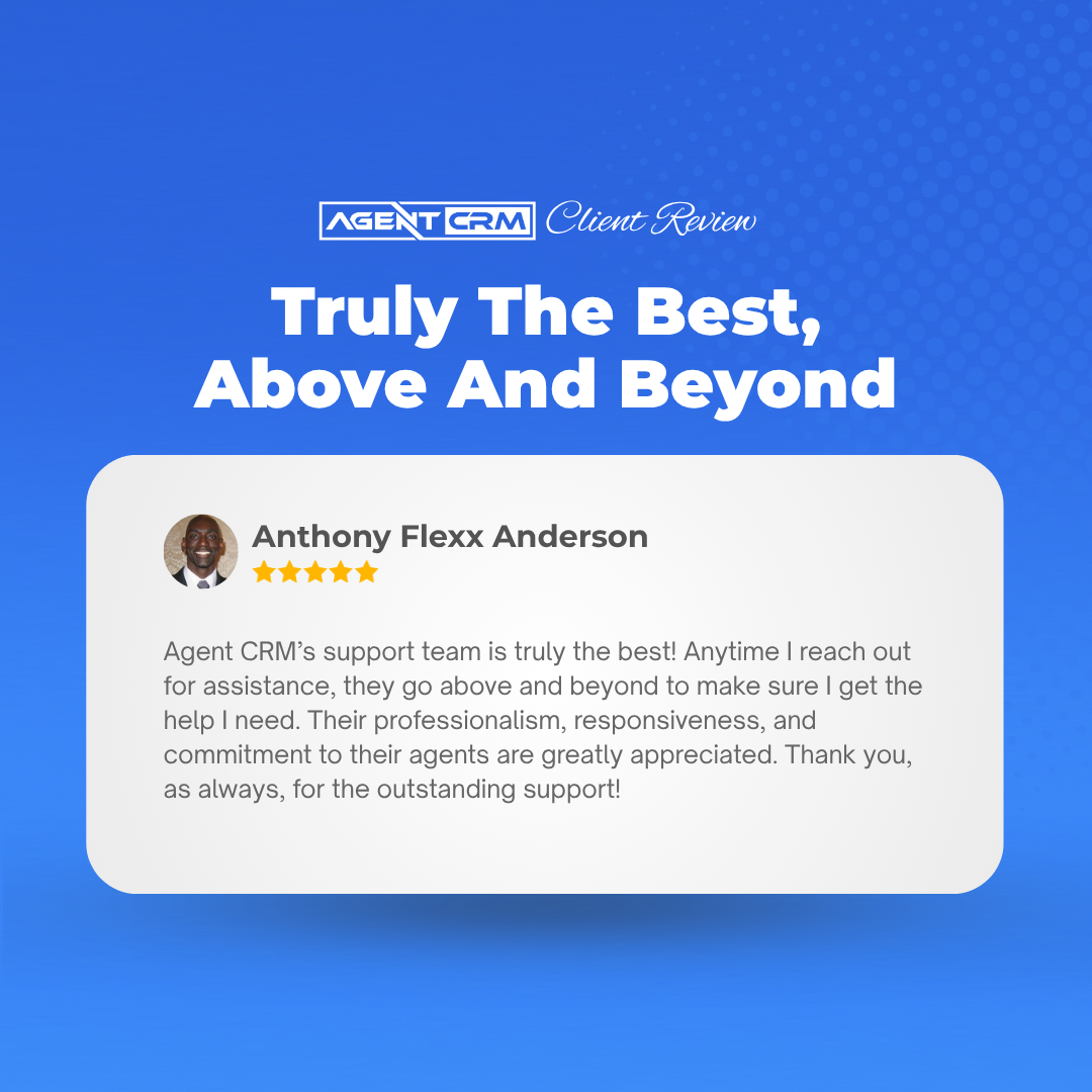 Agent CRM: AI-Powered Sales+Marketing Software Facebook ad: Truly The Best, Above And Beyond