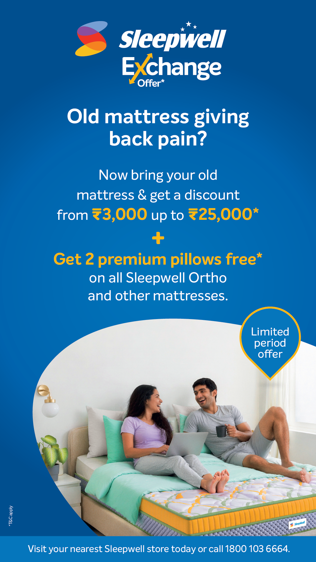 Sleepwell Facebook ad