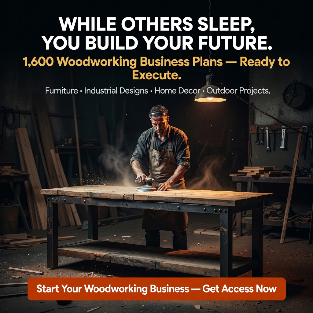 Expert Academy Facebook ad: Why do some hobbyists build perfect furniture on their…