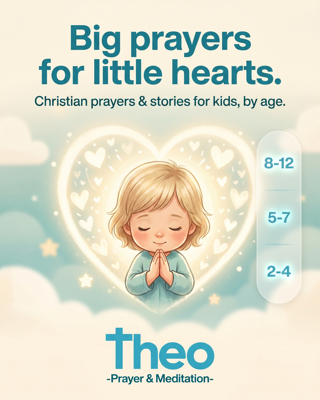 Theo: Prayer & Meditation Facebook ad