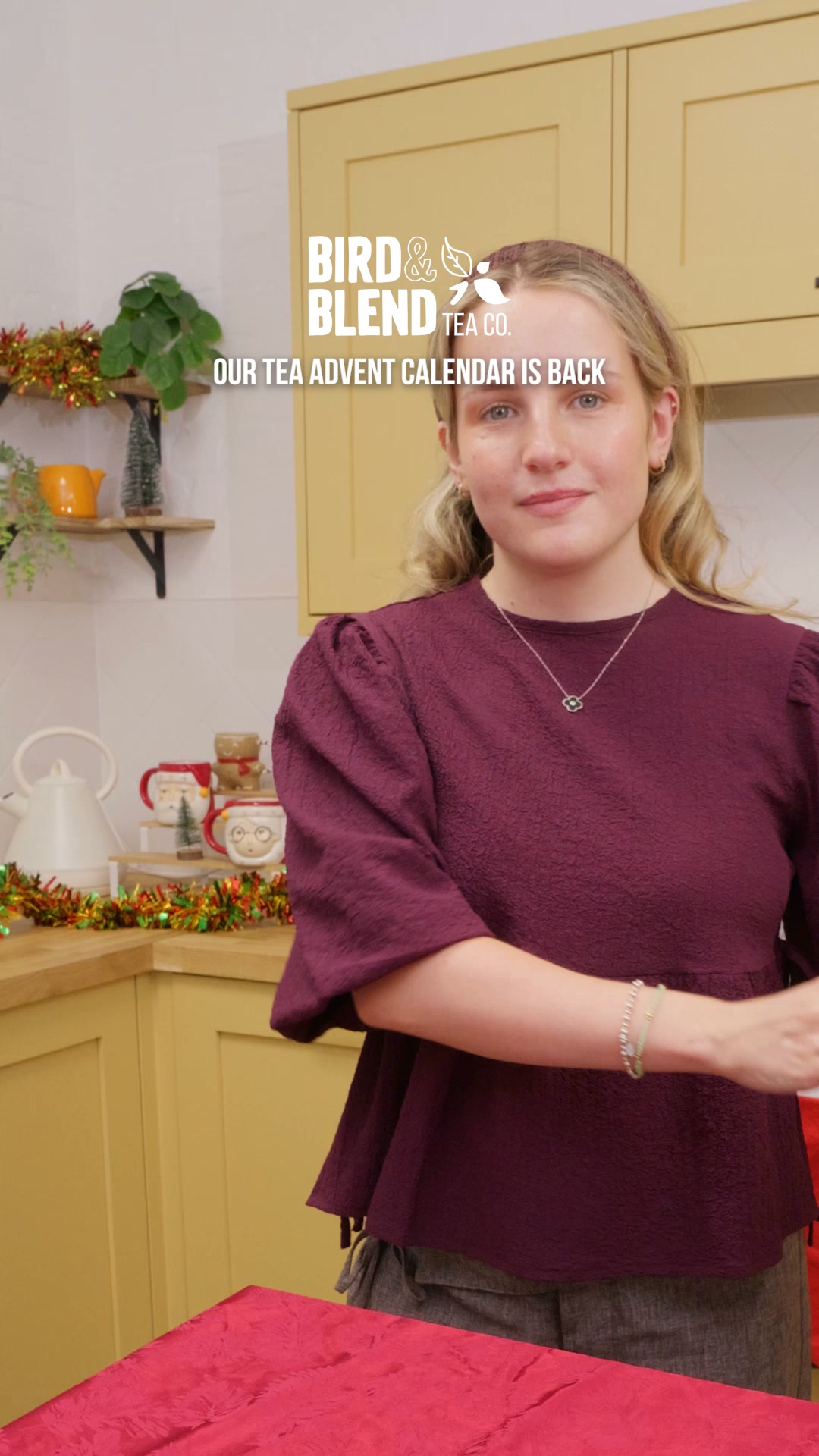 Bird & Blend Tea Co. Facebook ad: 24 Days of Tea!