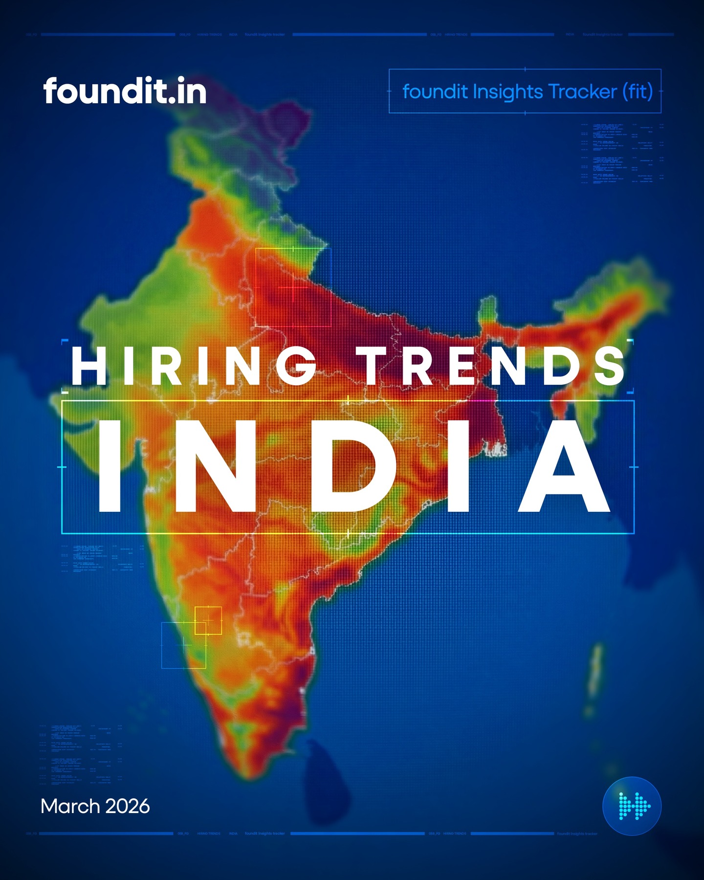 Foundit India Facebook ad: The weather isn’t the only thing feeling intense…