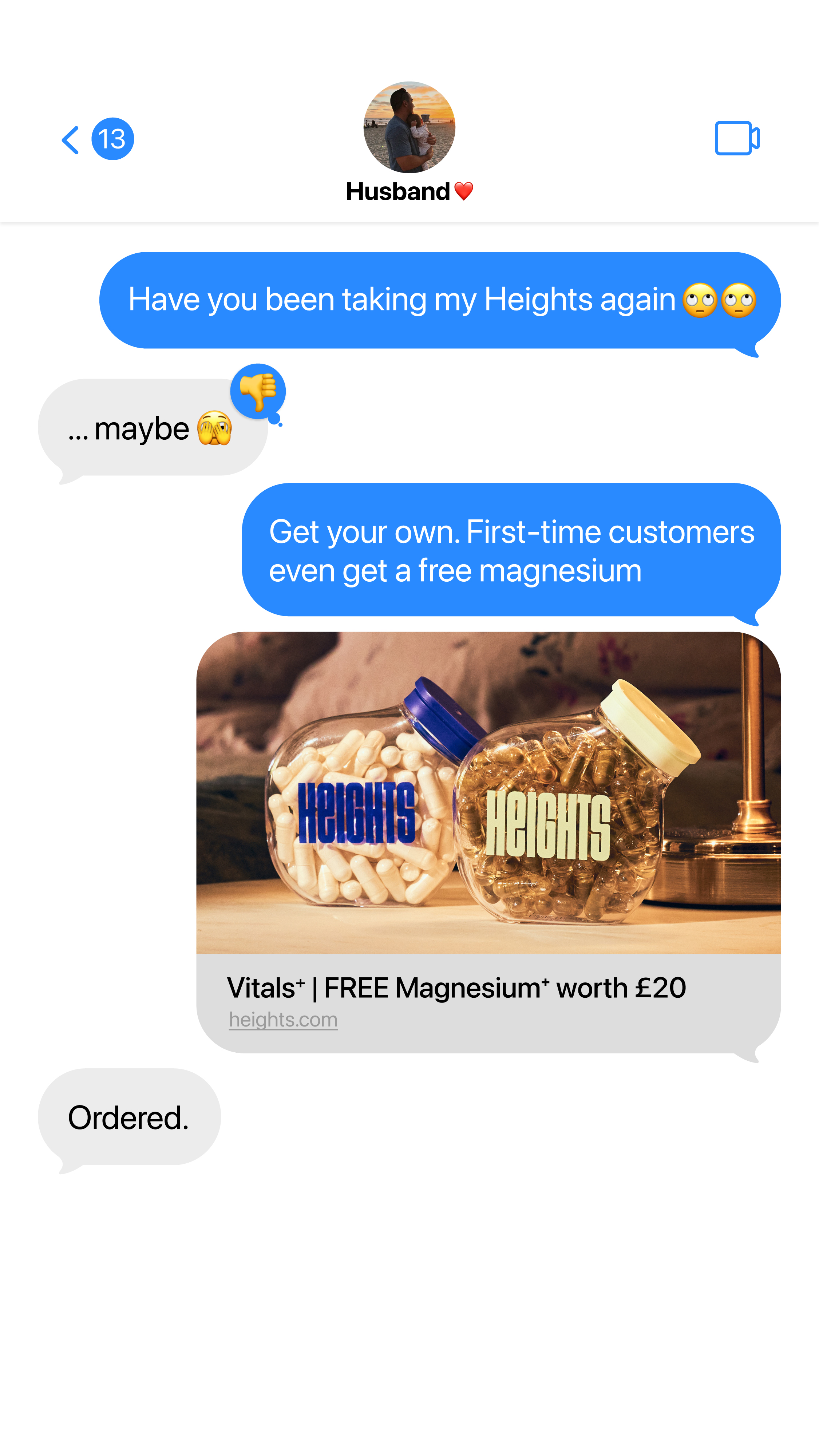 Your Heights Facebook ad