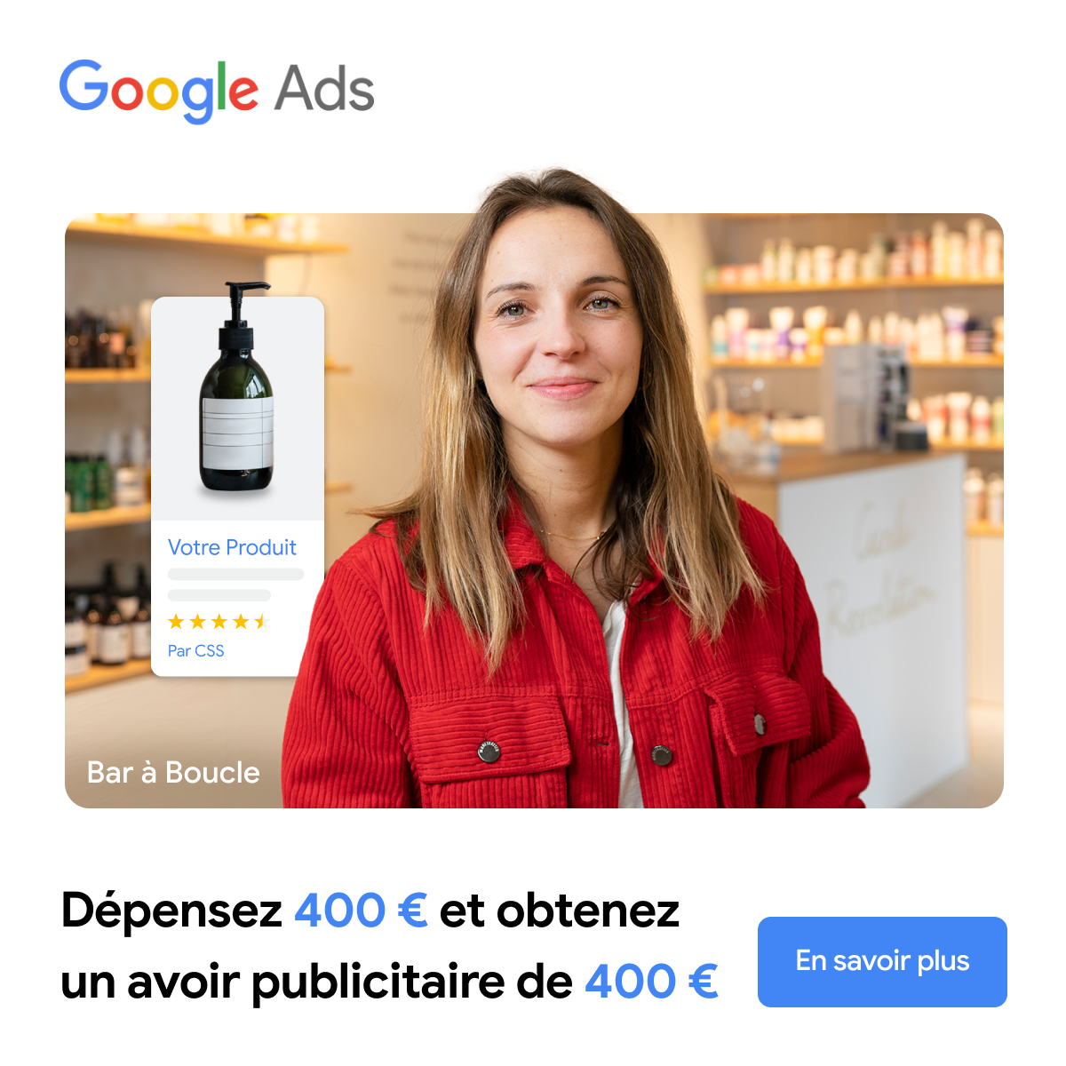 Google Ads Facebook ad