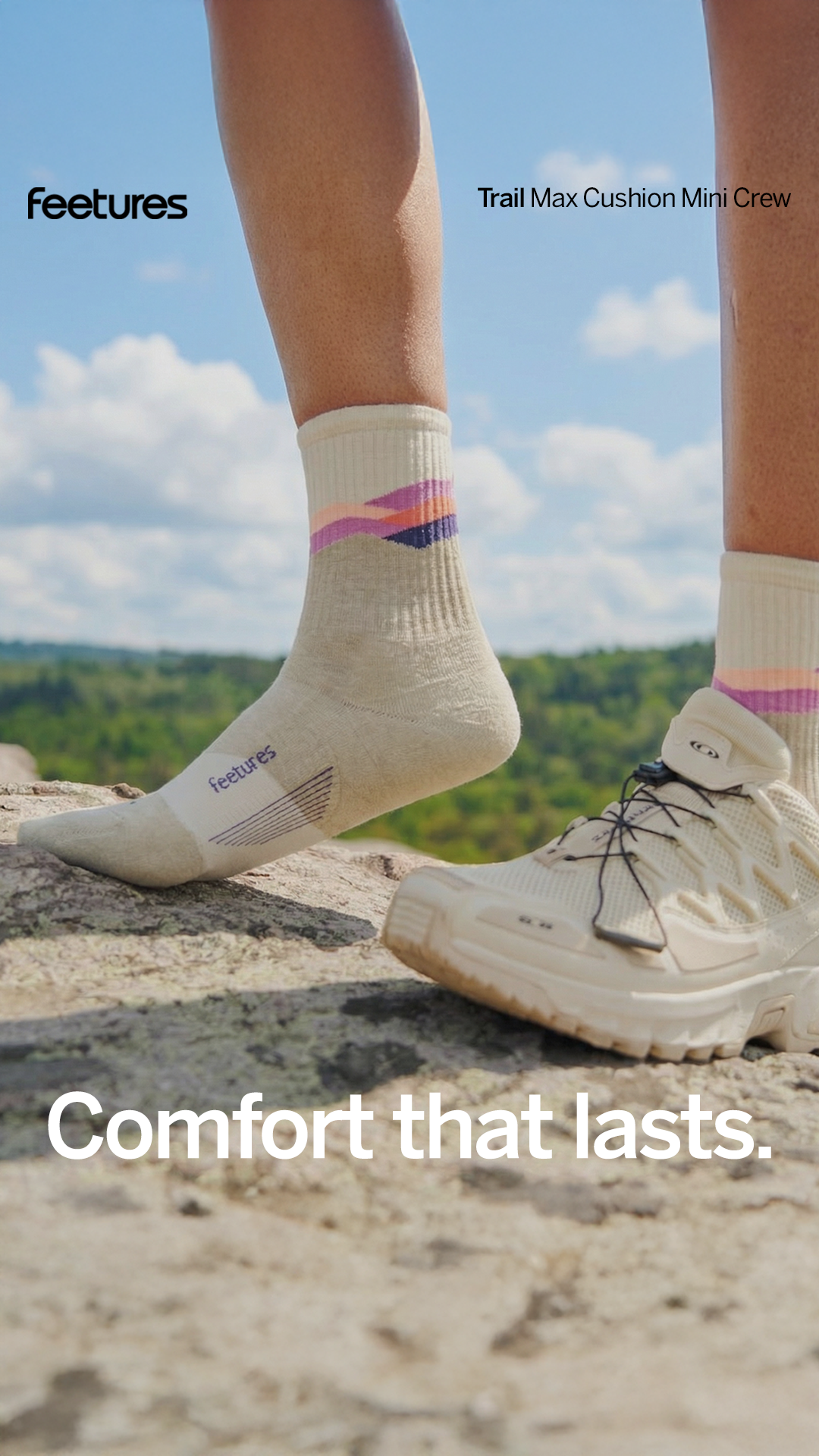 Feetures Facebook ad