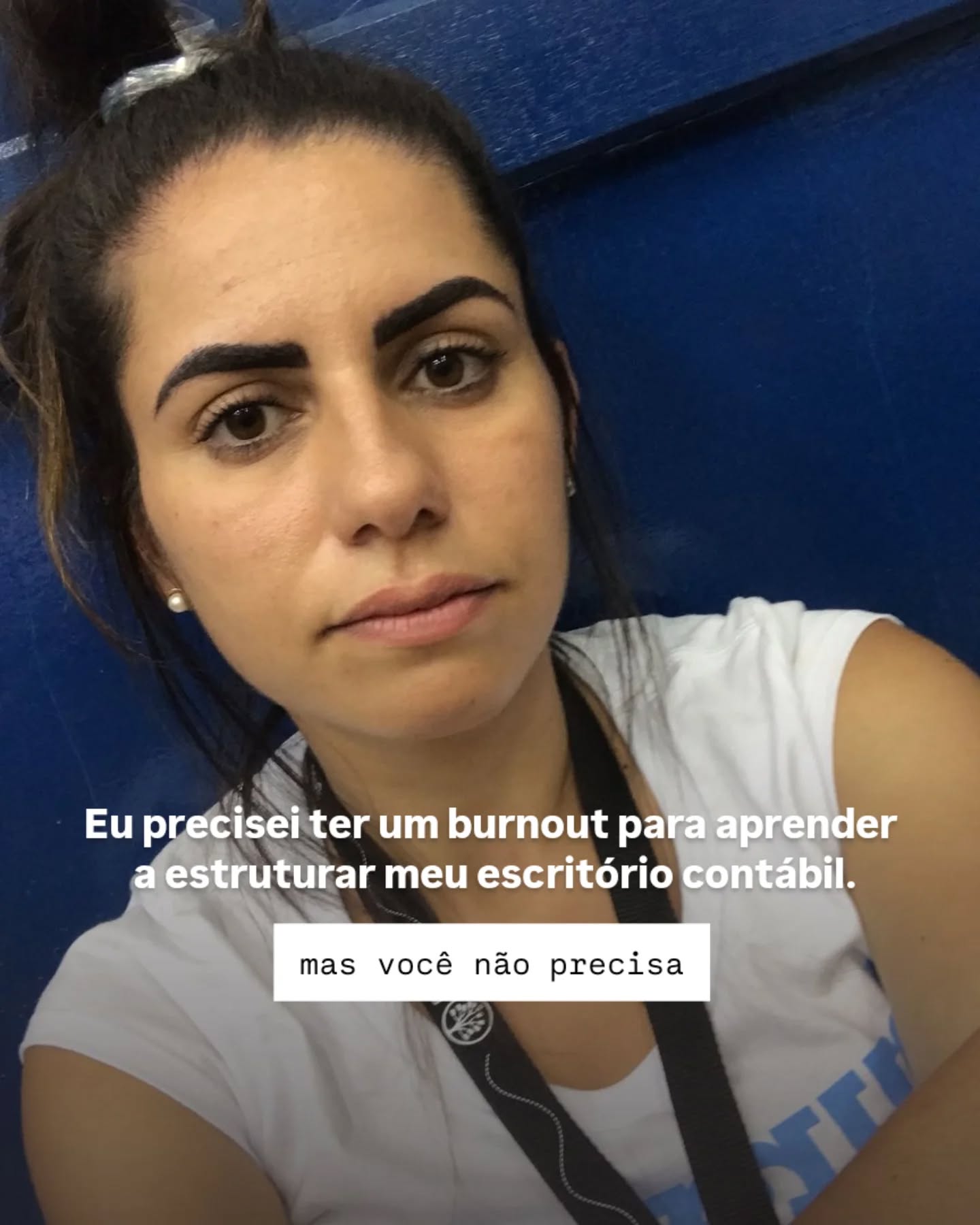 Contadora Viviane Araújo Facebook ad: Em 2021, eu achei que estava crescendo.