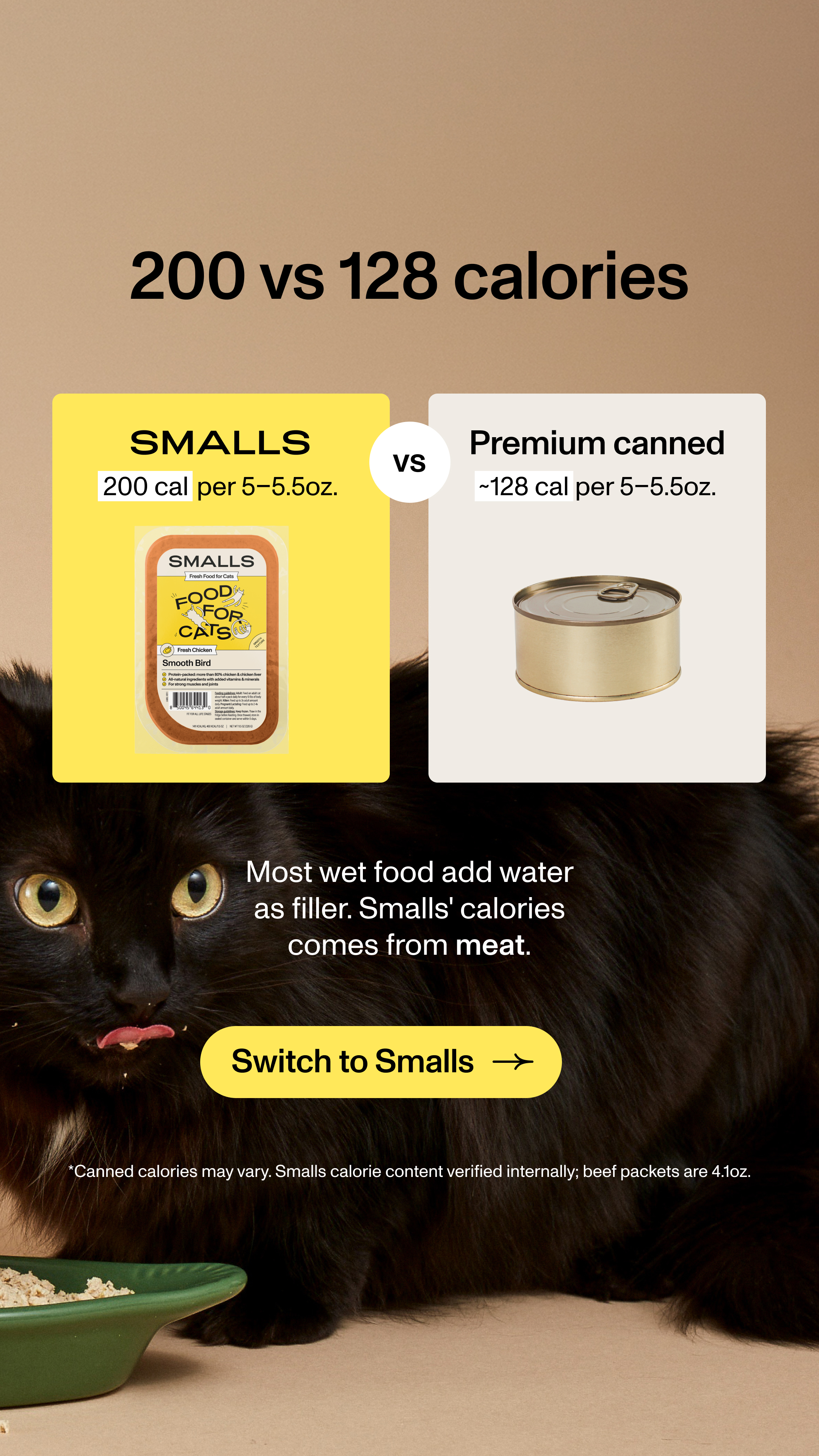 Smalls Facebook ad