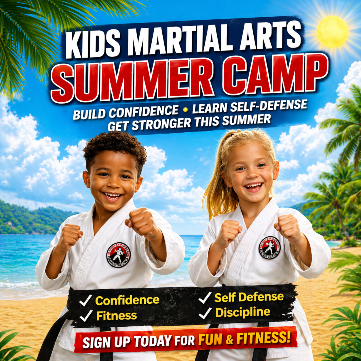 Martial Arts USA Facebook ad