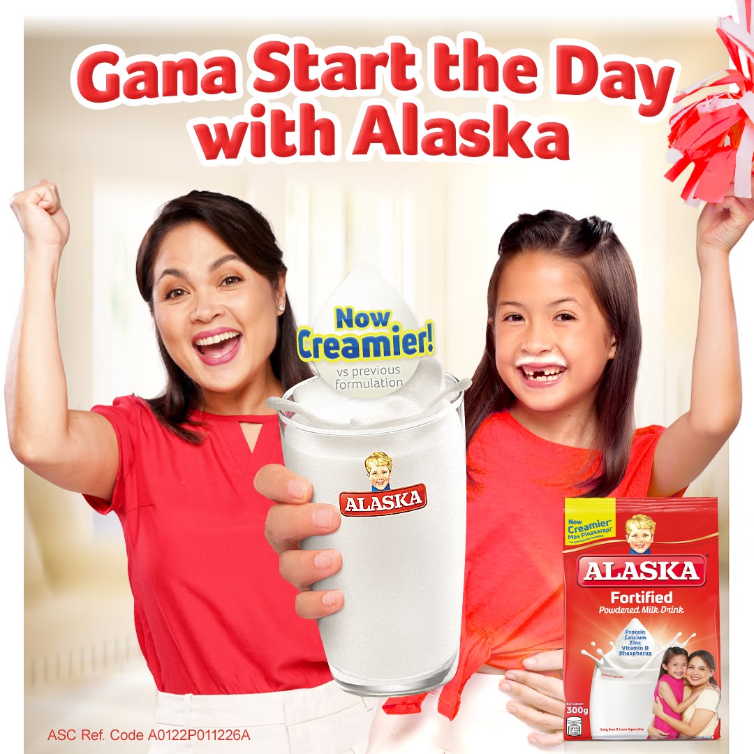 Alaska Nanay Club Facebook ad: Gana start the Day with Alaska!