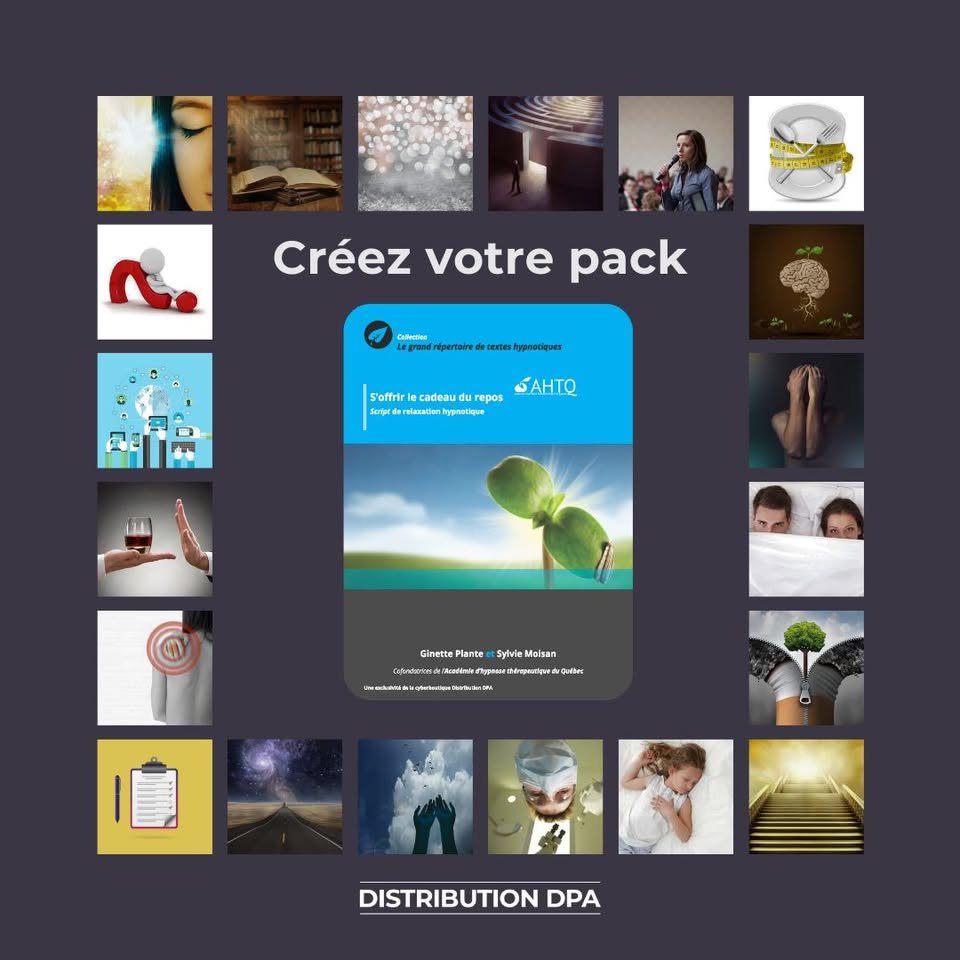 Distribution DPA Facebook ad: Distribution DPA - Scripts hypnotiques | textes d'hypnose