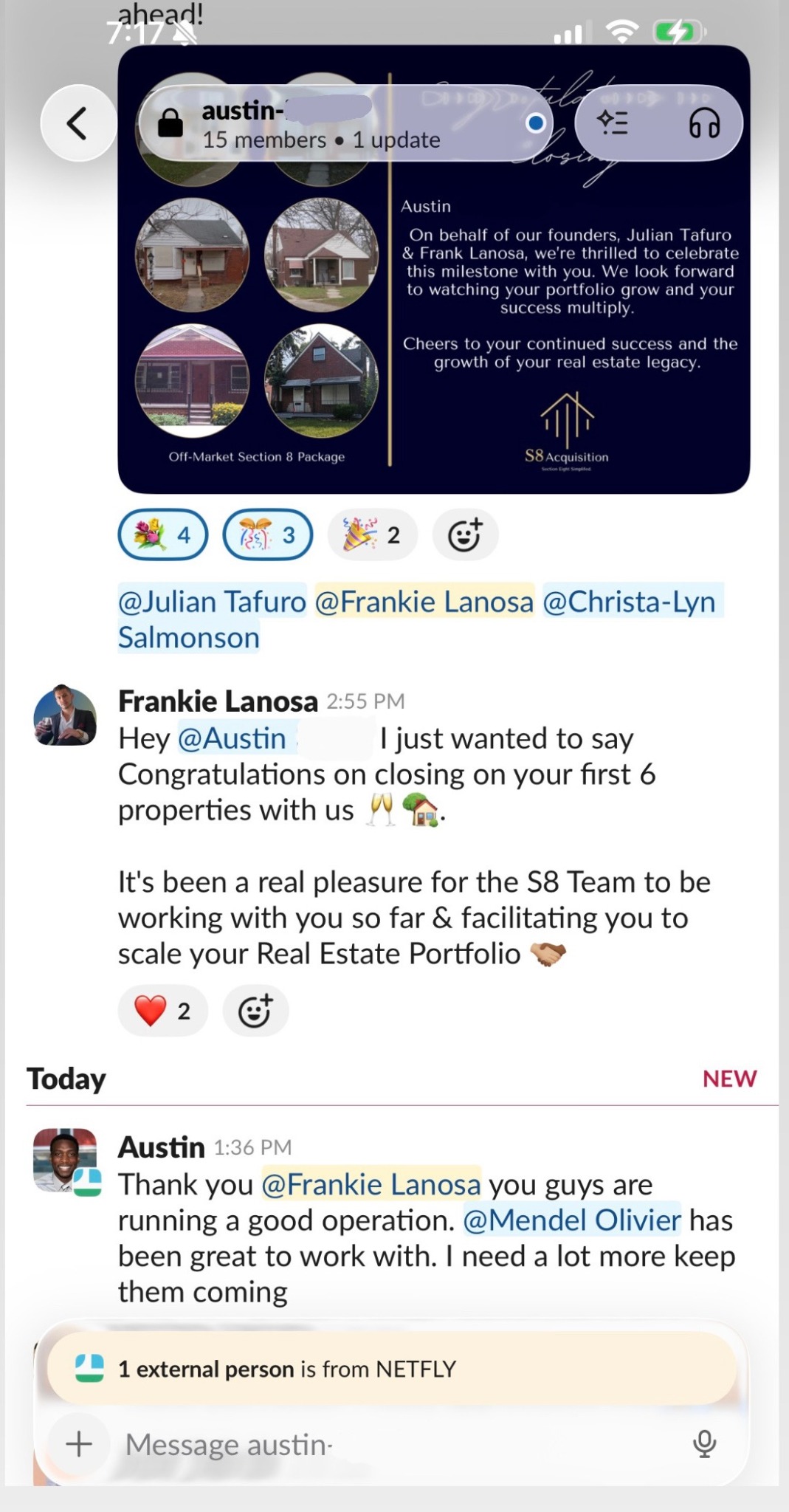 S8 Acquisition Facebook ad