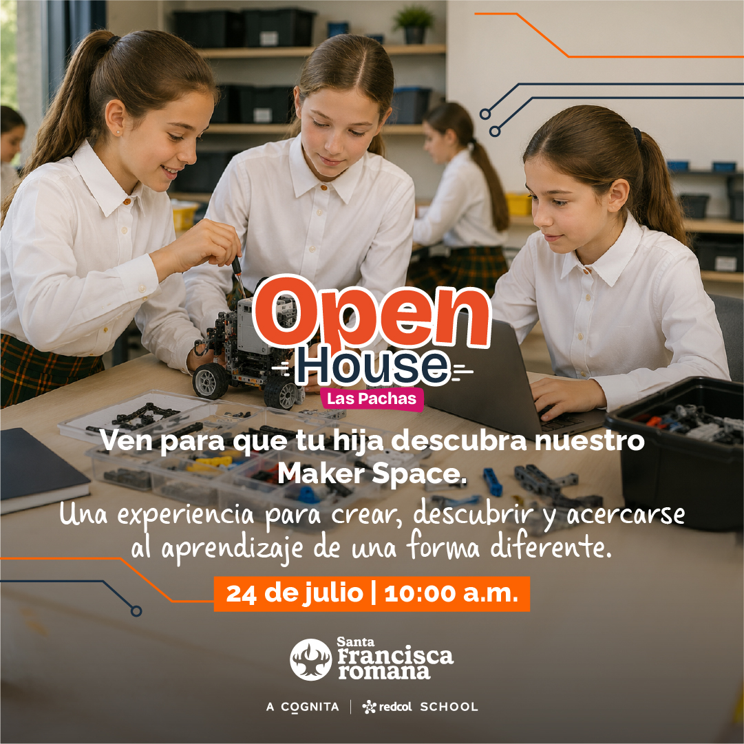 Colegio Santa Francisca Romana Facebook ad: Ven a conocer un colegio donde cada experiencia impulsa el…
