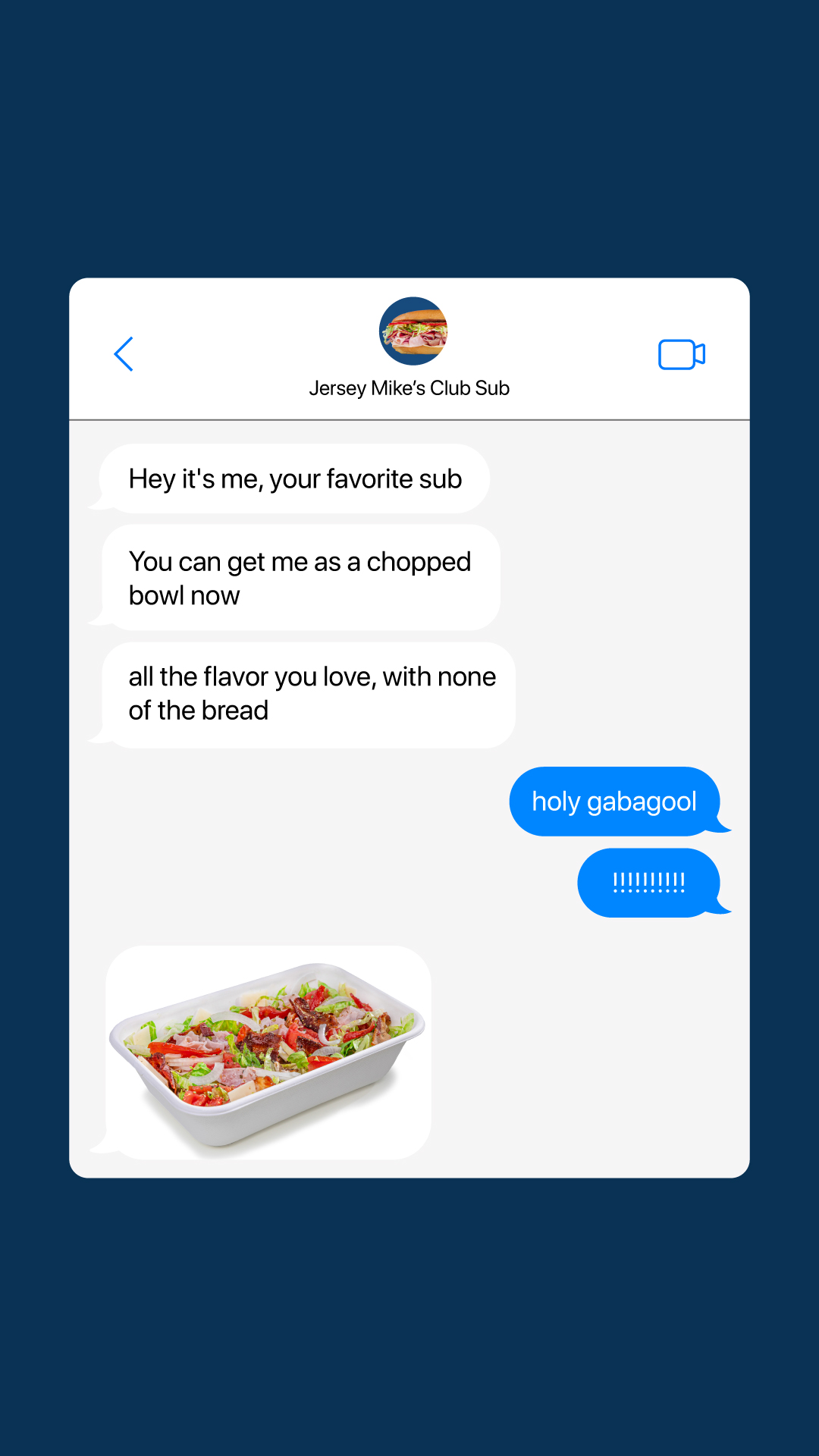 Jersey Mike's Subs Facebook ad