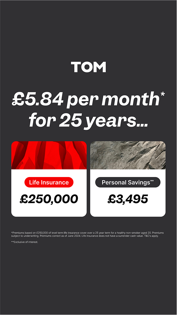 Tom.co.uk Facebook ad from Mar 5, 2026