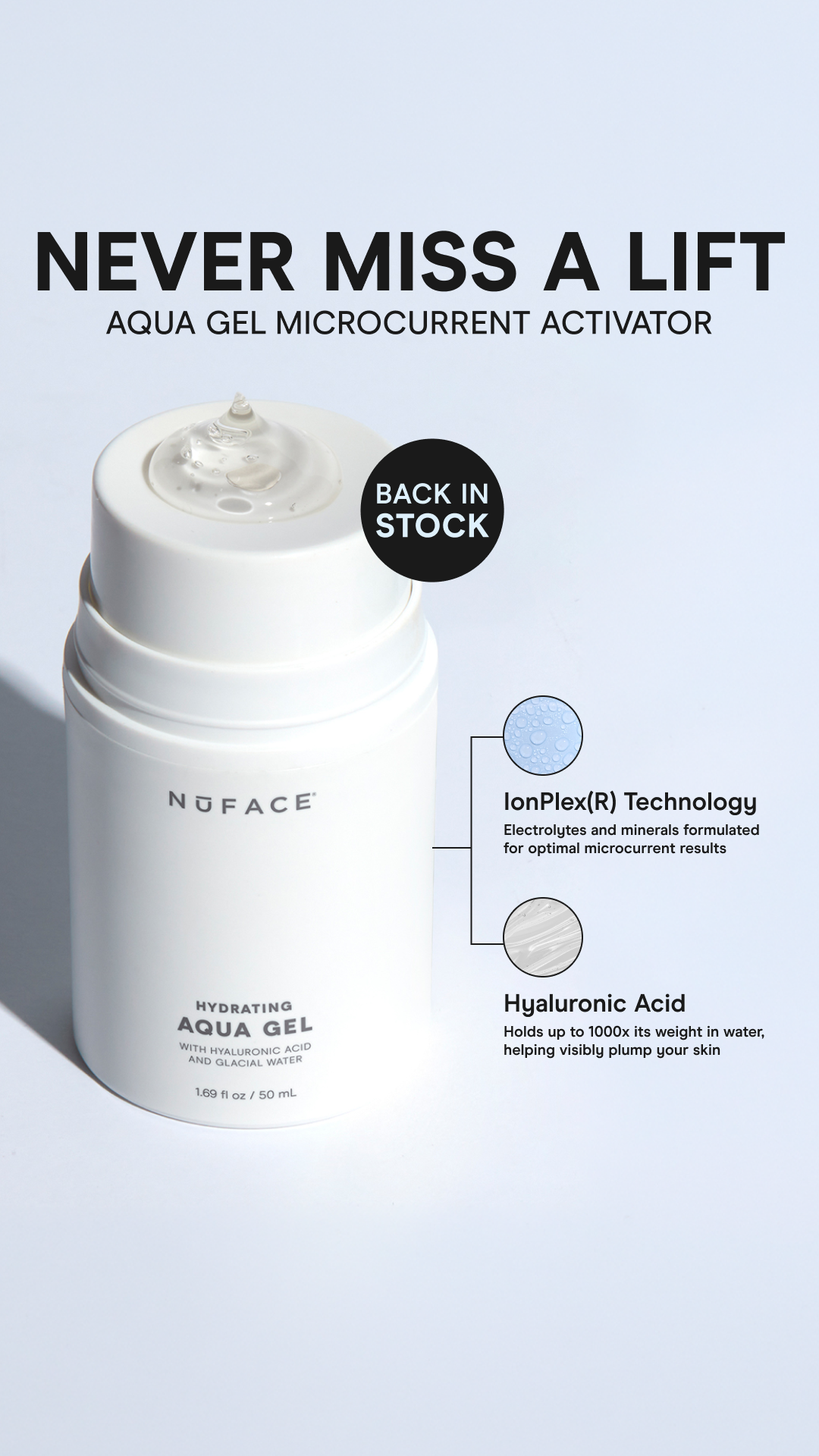 NuFACE Facebook ad