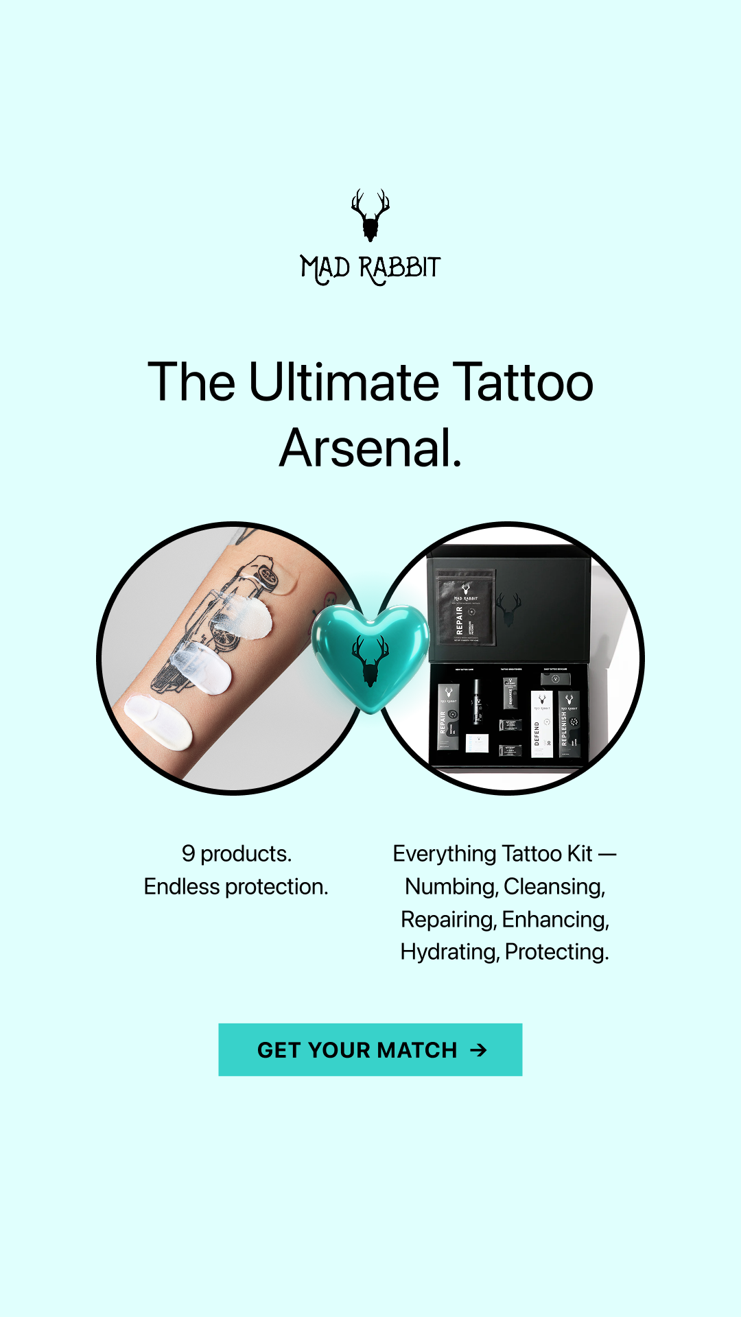 Mad Rabbit Tattoo Facebook ad