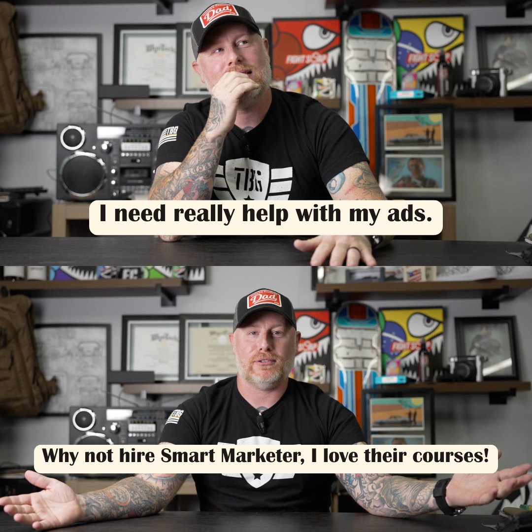 Smart Marketer Facebook ad