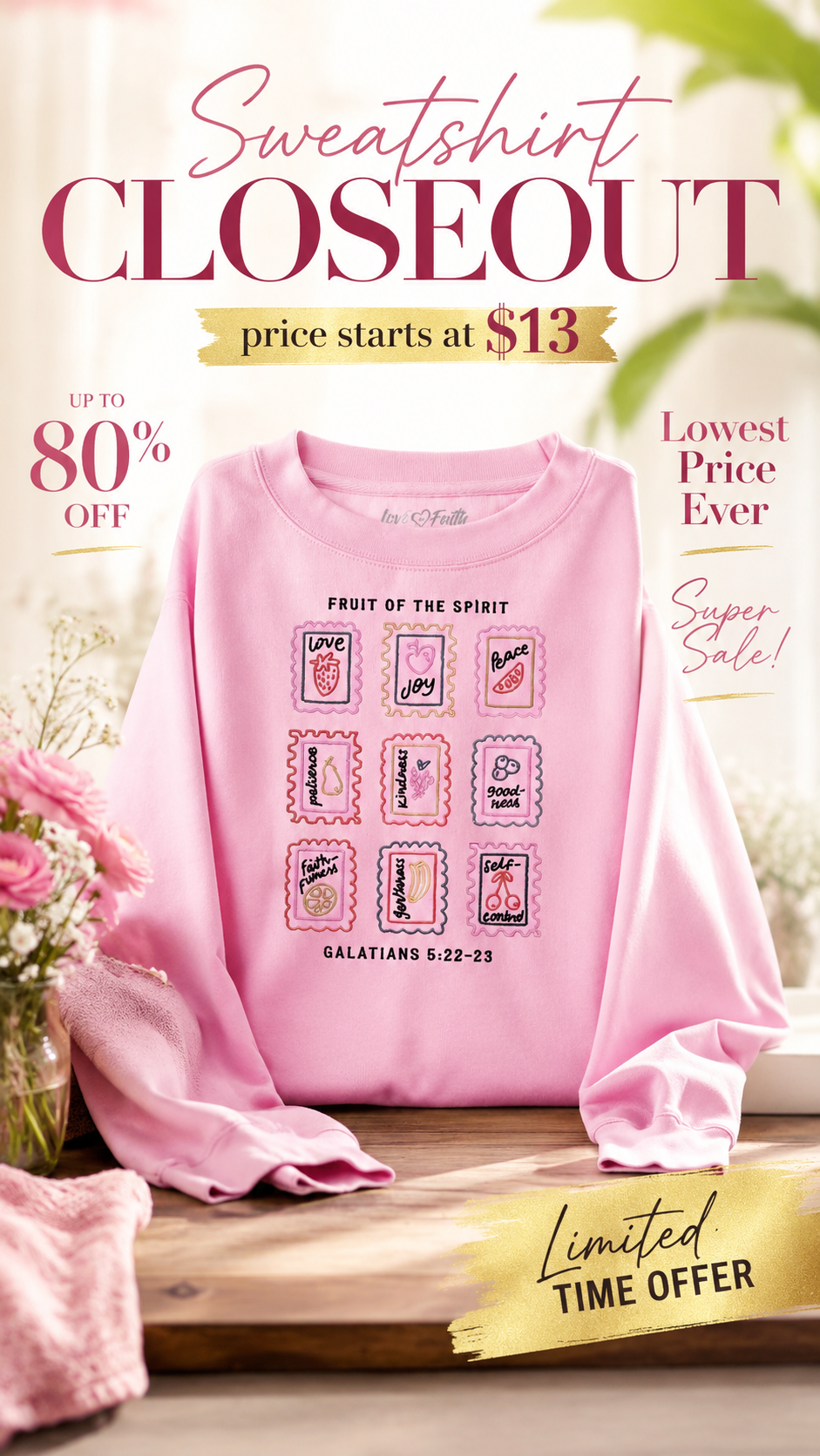 Love in Faith Facebook ad