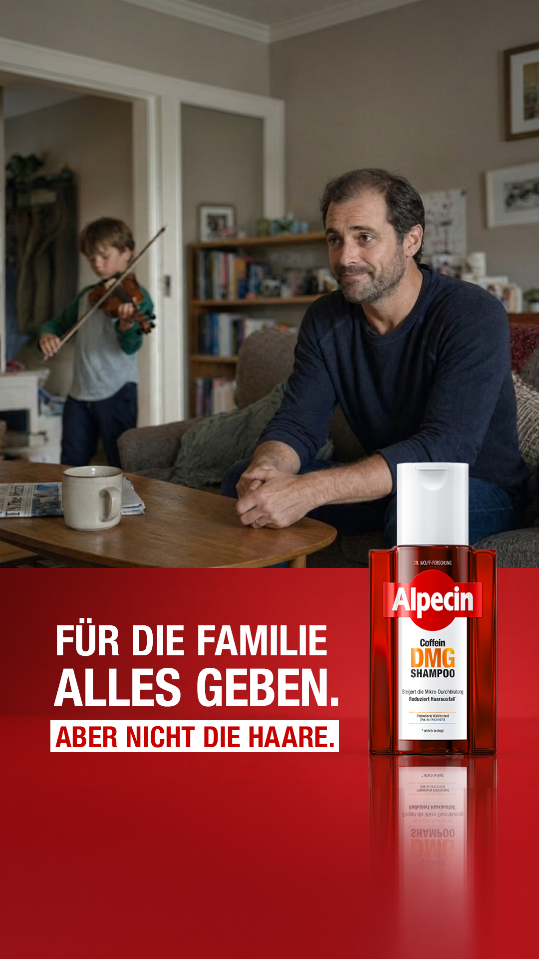 Alpecin Facebook ad