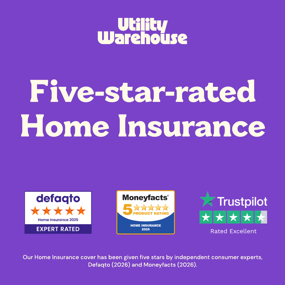 Utility Warehouse Facebook ad