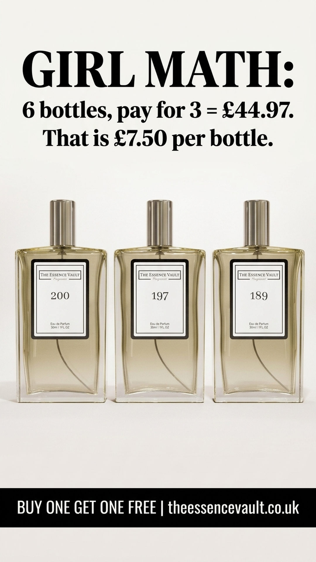 The Essence Vault Facebook ad
