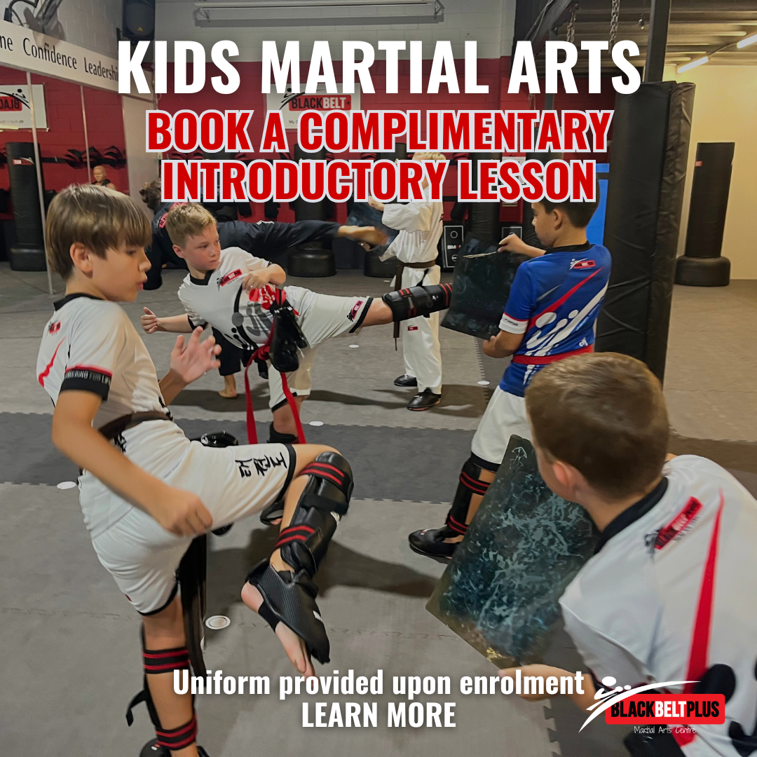 Black Belt Plus Martial Arts Centre Gold Coast Facebook ad: Burleigh Heads Parents, Helping Kids Grow in Confidence