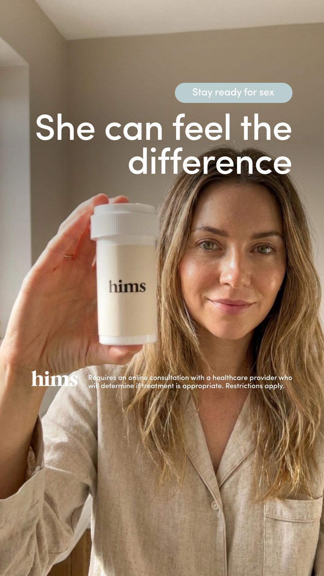 hims Facebook ad