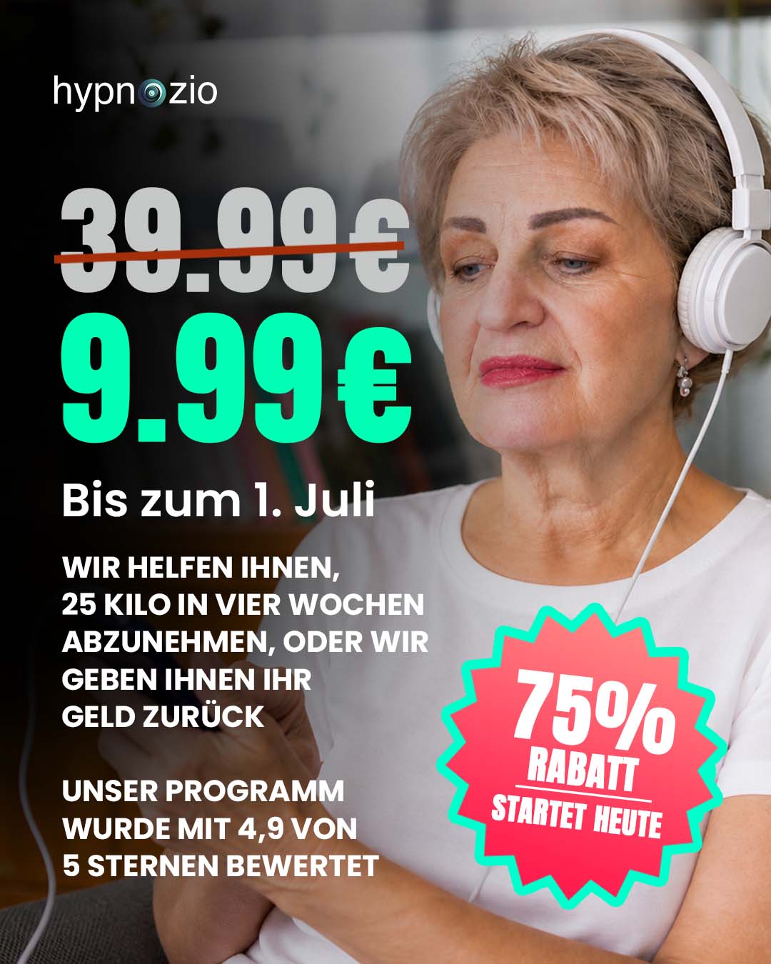 Hypnozio: power of hypnotherapy Facebook ad